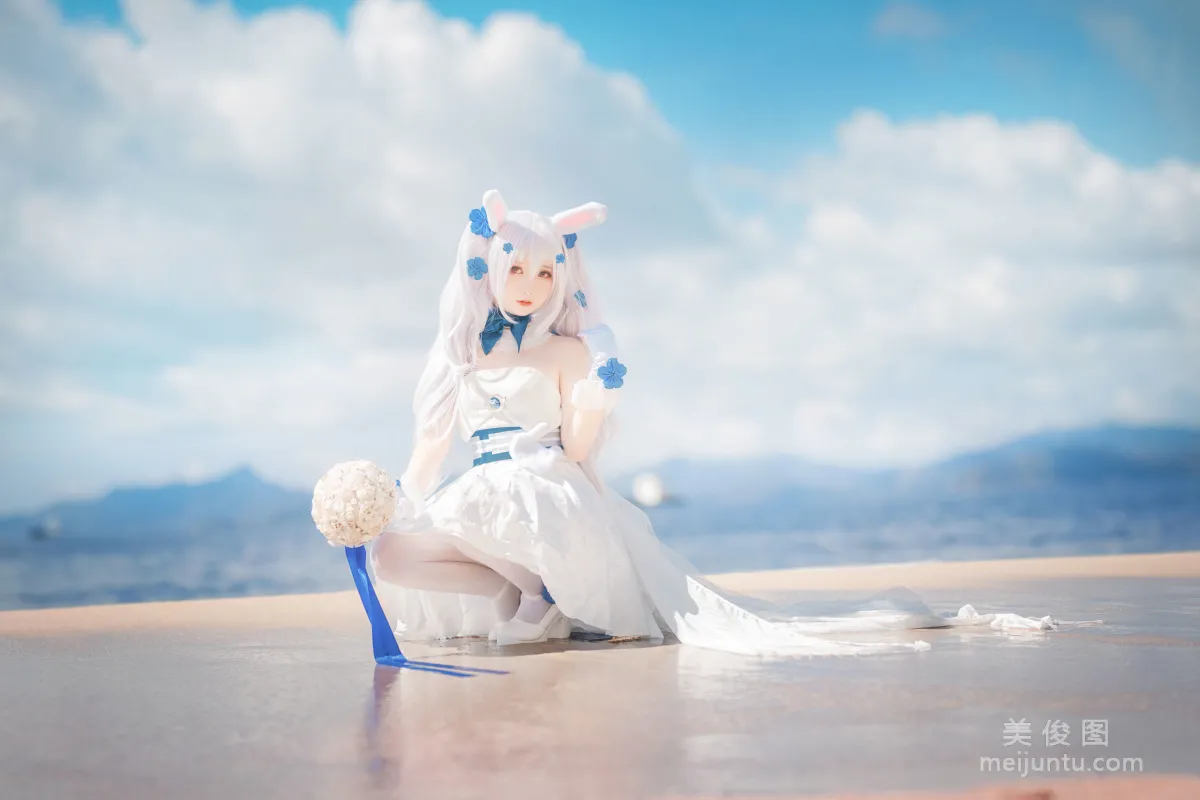 [Web Idols COSER] Mianbing Xianer - Lafite Wedding Dress Photo Set photo 8