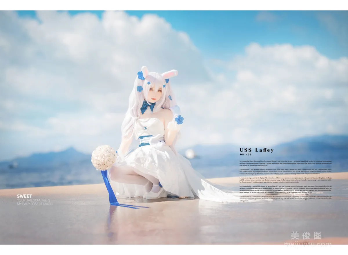 [Web Idols COSER] Mianbing Xianer - Lafite Wedding Dress Photo Set photo 3