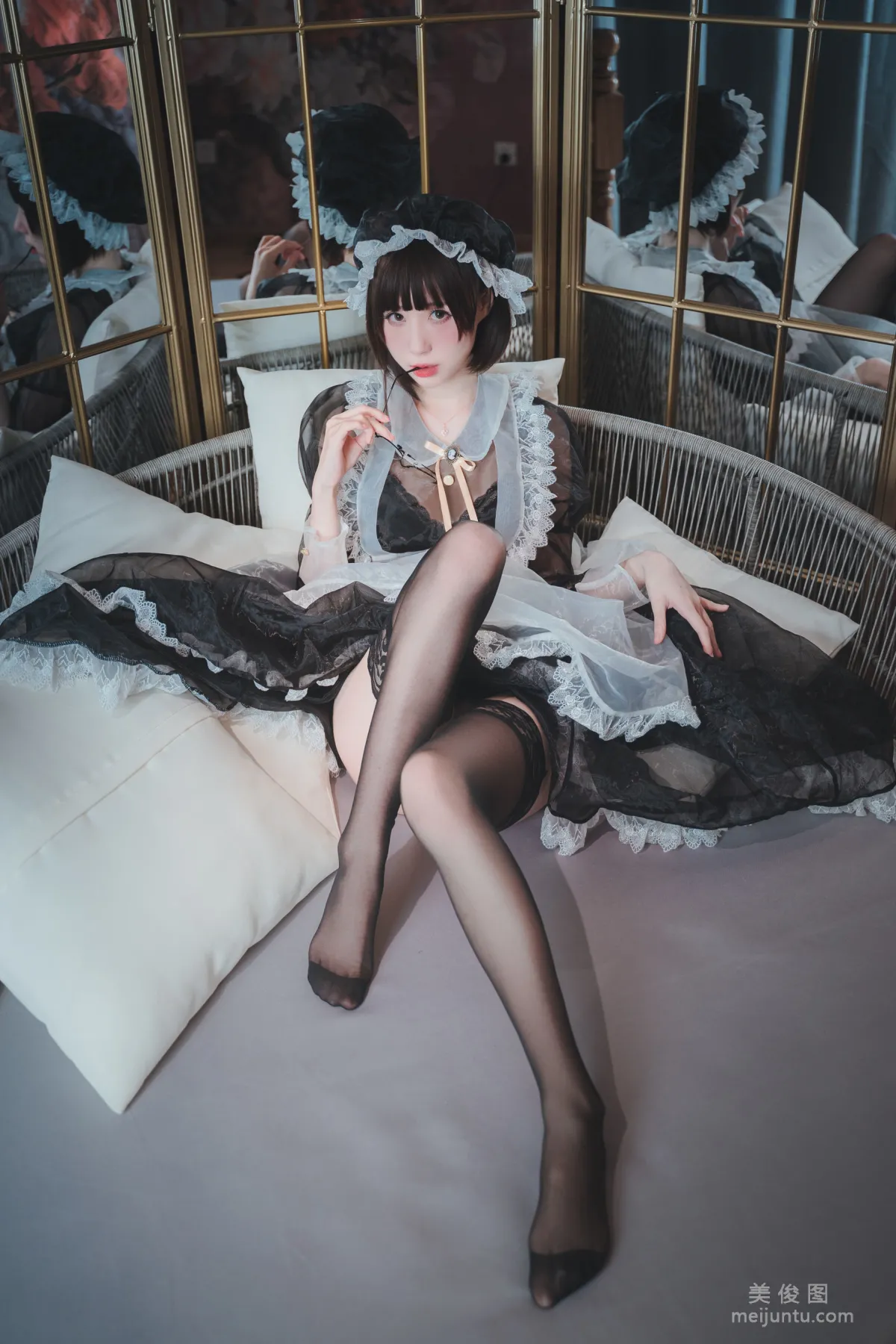 [Web Idols] Xiyuan Sinan Ge - Transparent Maid Photo Set photo 24
