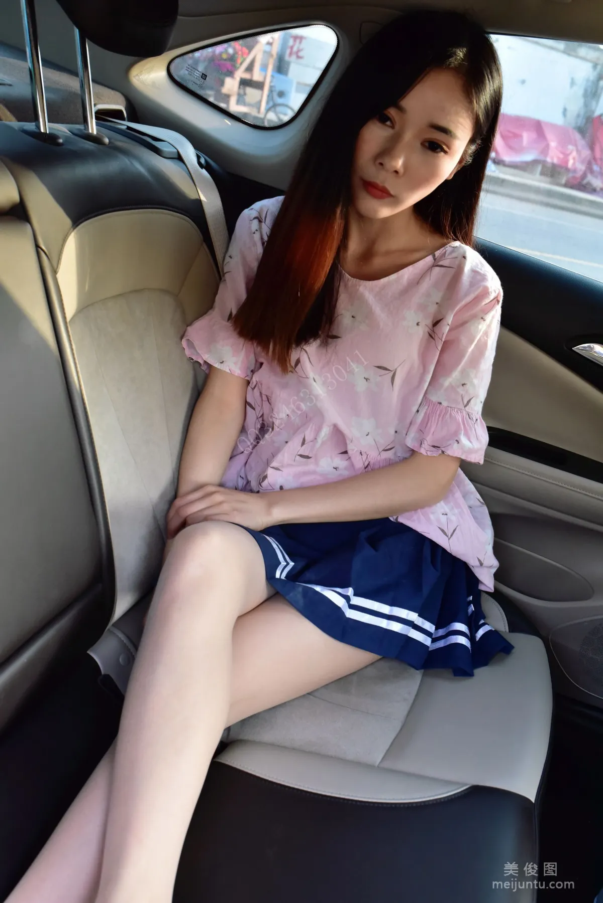 [DaSheng] No.055 Wan Er - Classic Flesh-Tone Stockings with Black High Heels photo 40