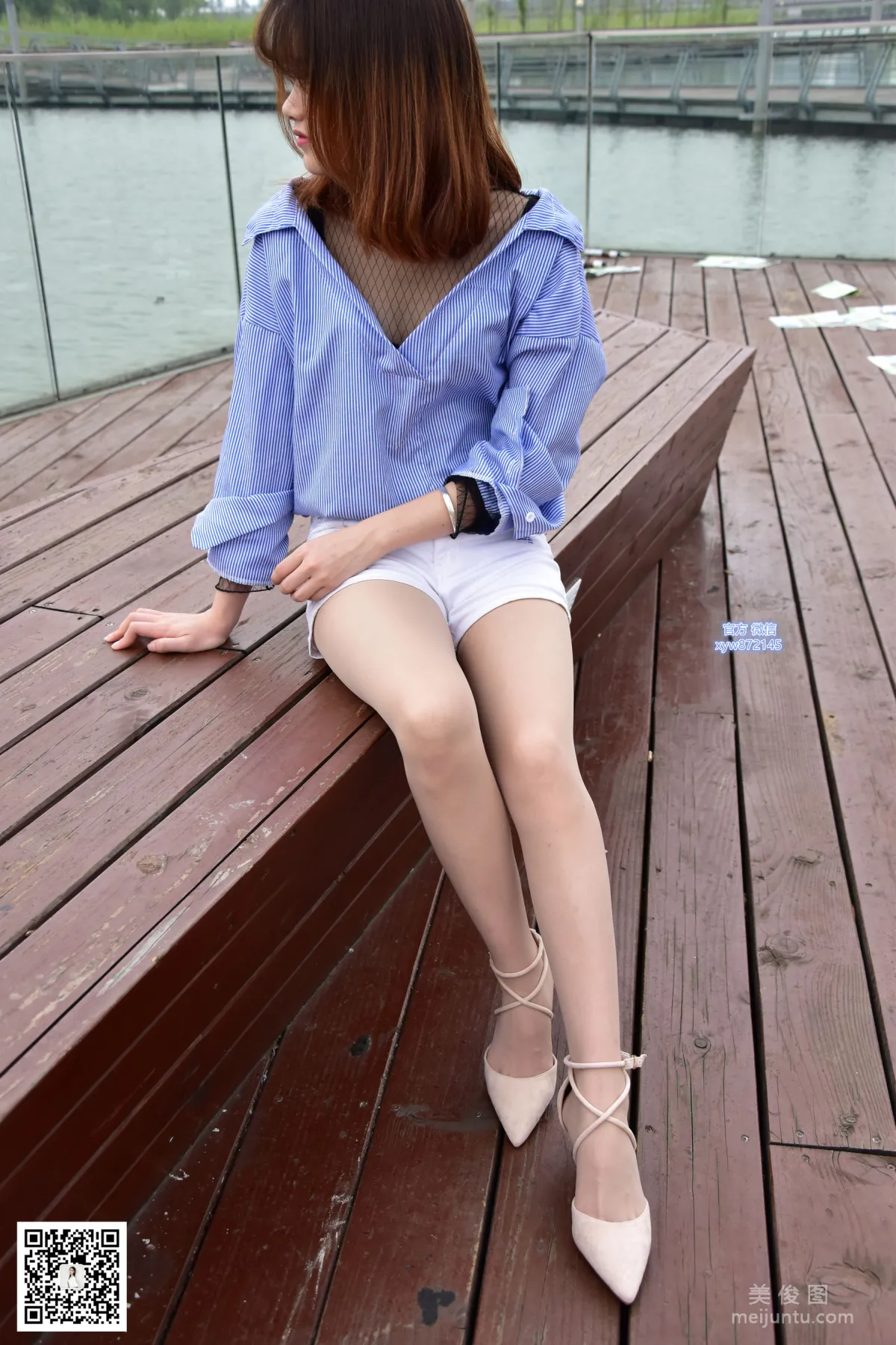[DaSheng] No.022 Rou Rou - Snagged Stockings, Hazy Feet photo 10