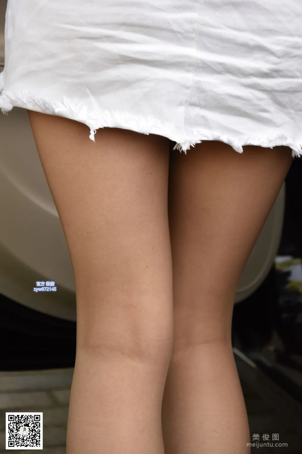 [DaSheng] No.017 Qi Qi - Luxury Car Meets Enchanting Coffee Stockings photo 131