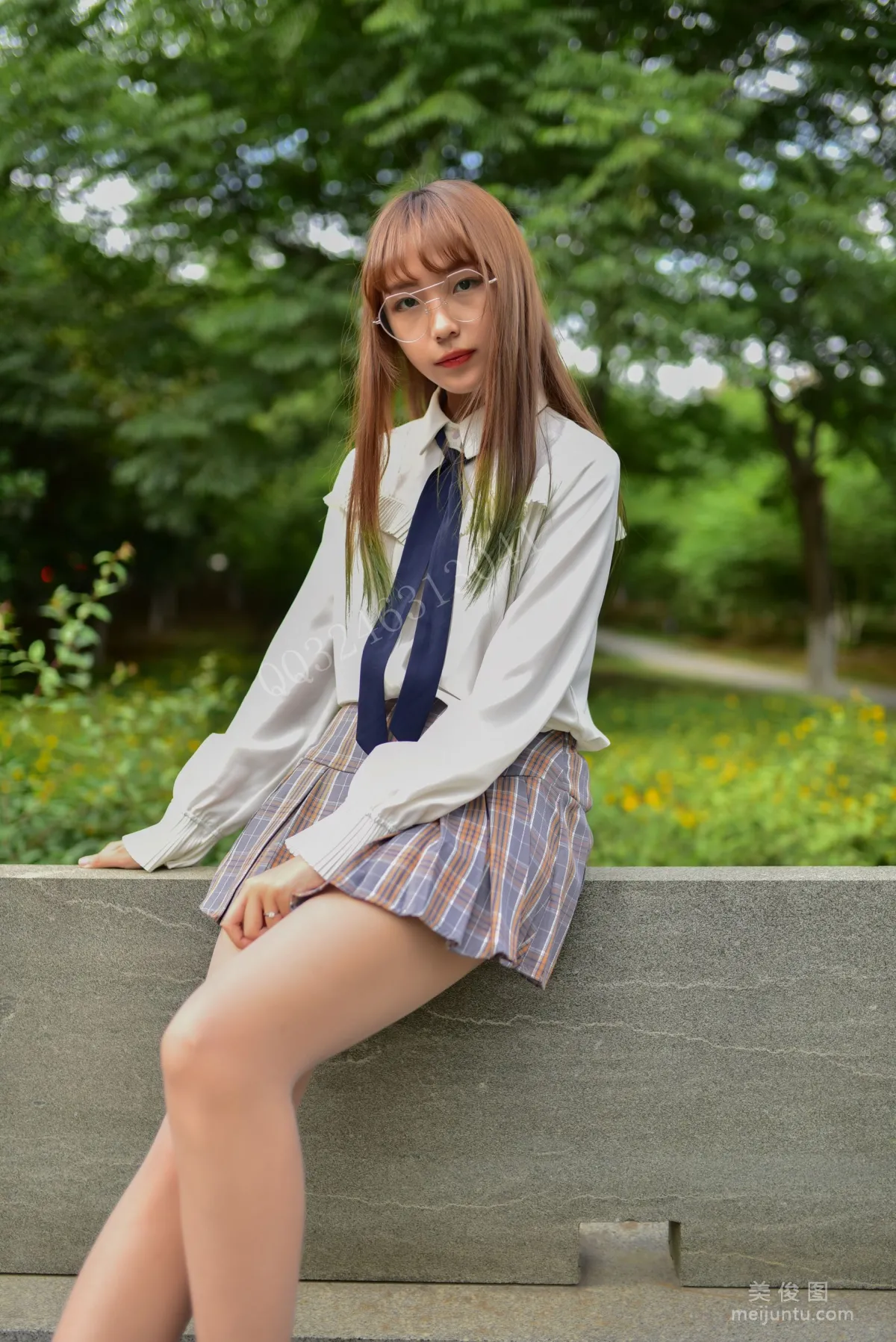 [大生模拍] No.036 小蕊 - 苏格兰情调小短裙7