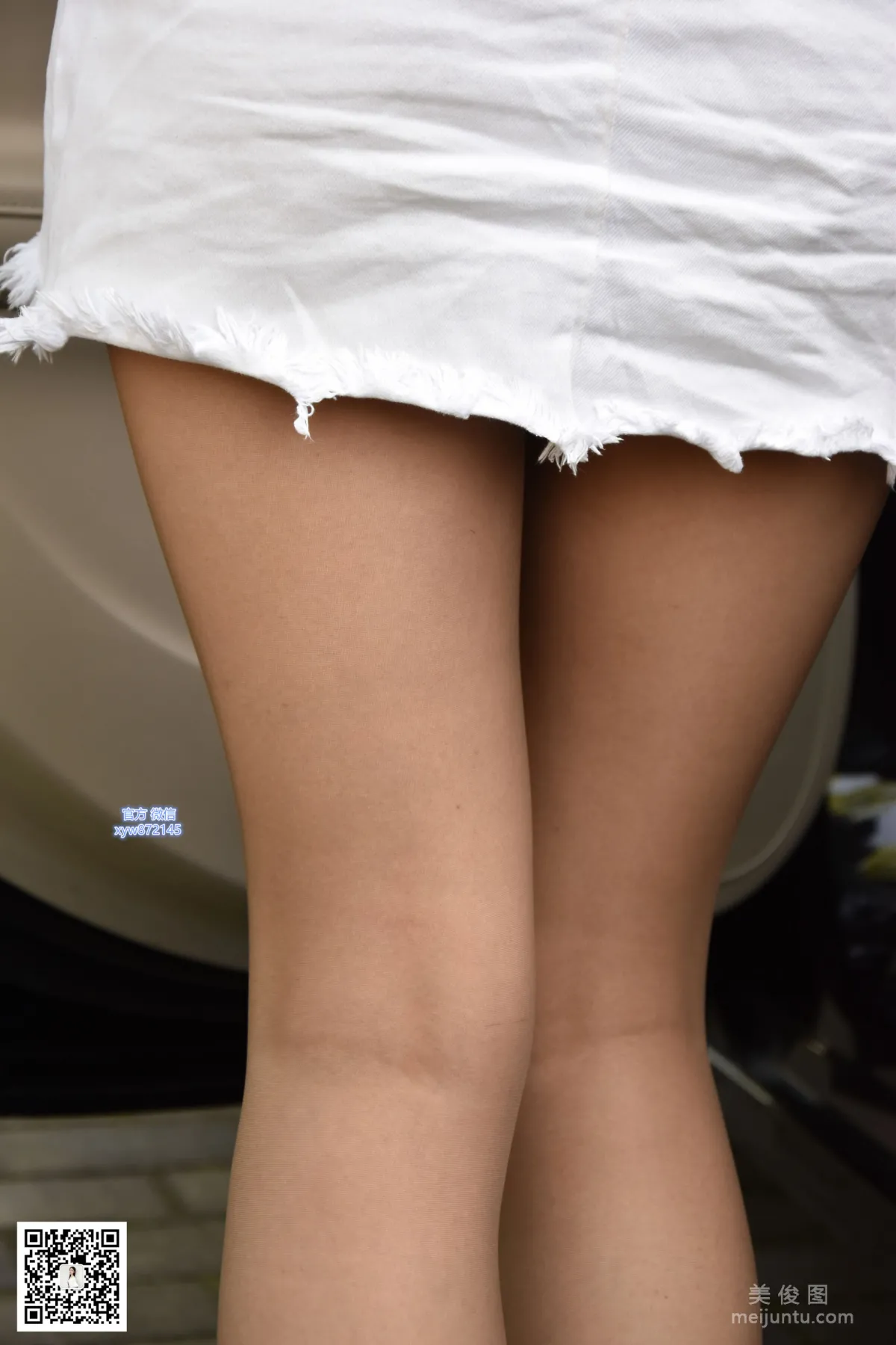 [DaSheng] No.017 Qi Qi - Luxury Car Meets Enchanting Coffee Stockings photo 130