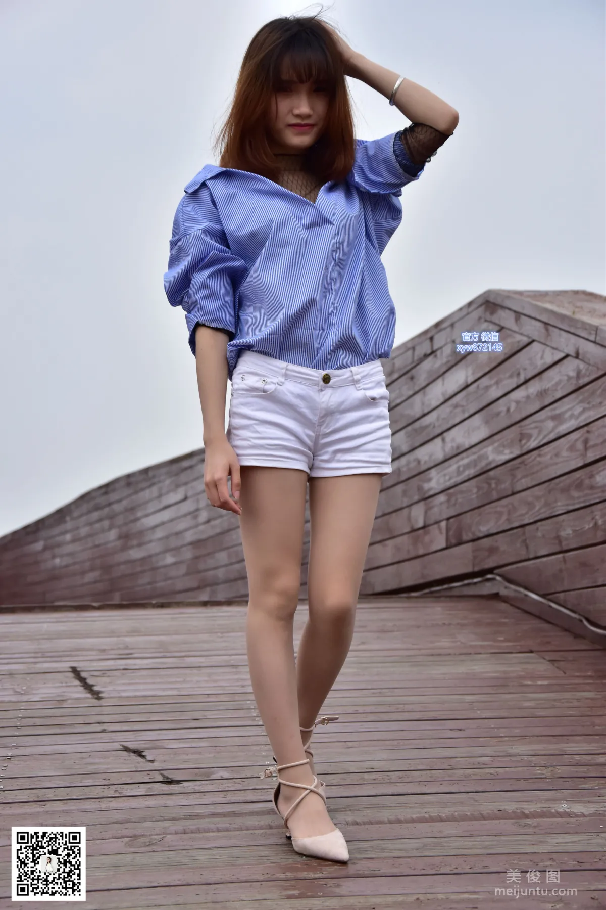 [DaSheng] No.022 Rou Rou - Snagged Stockings, Hazy Feet photo 38