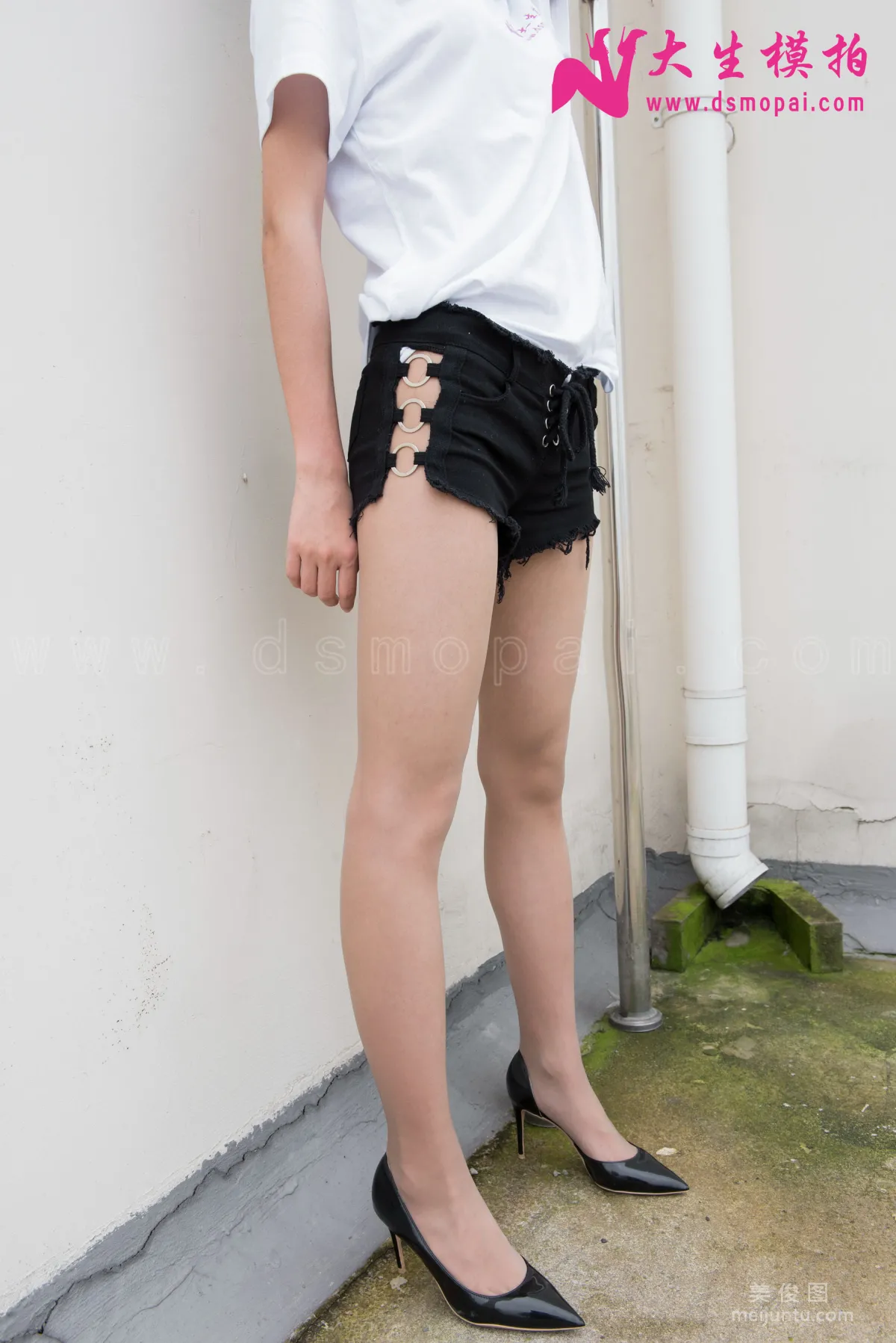 [DaSheng] No.134 Xiao Qi, Under the Shorts, Only Stockings photo 10