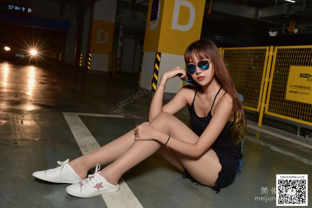 [DaSheng] No.080 Xiao Rui, Underground Garage Beautiful Stockings photo 11