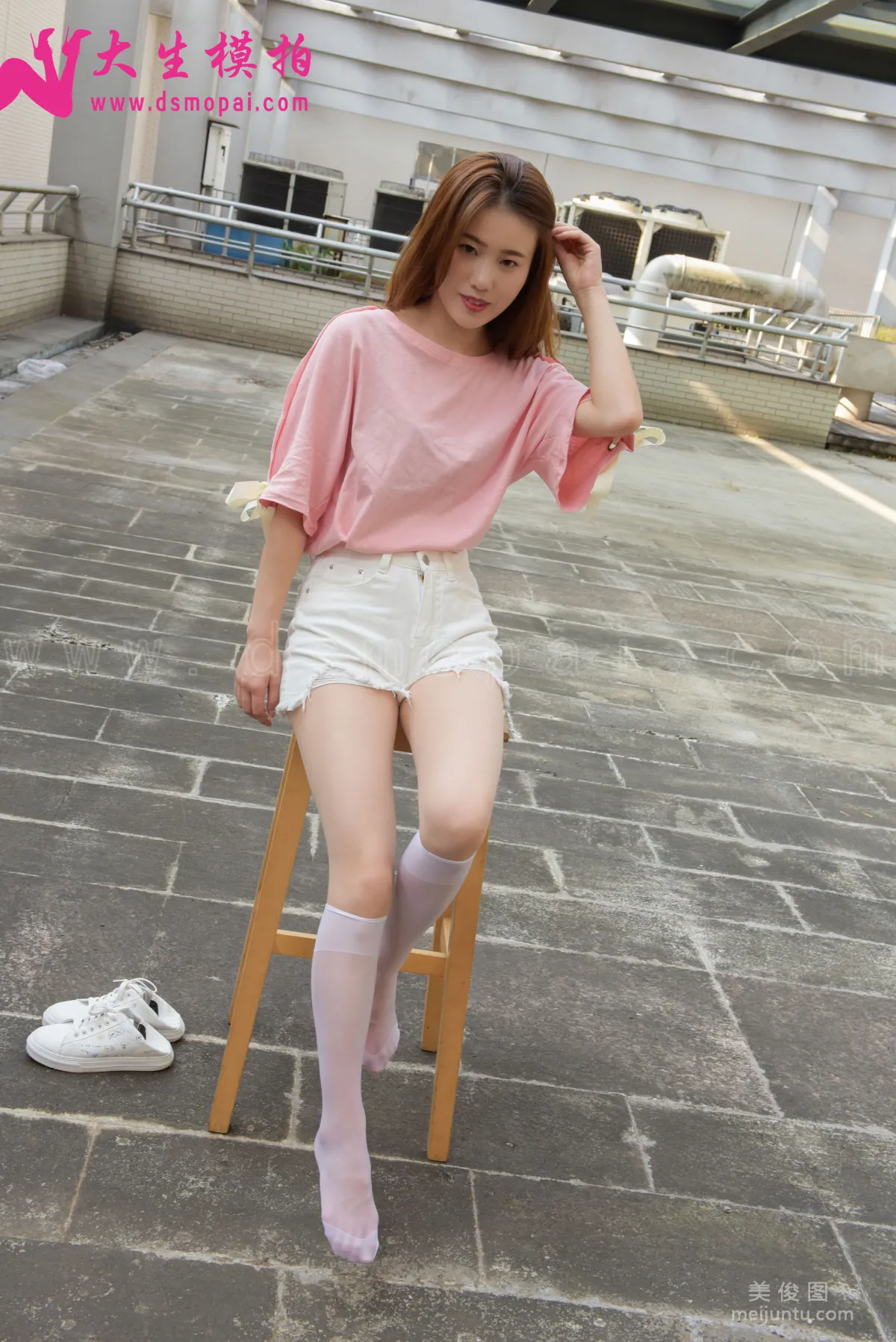 [DaSheng] No.143 Wen Jing, Douyin Internet Celebrity Stockings, Nude Stockings and White Stockings photo 12