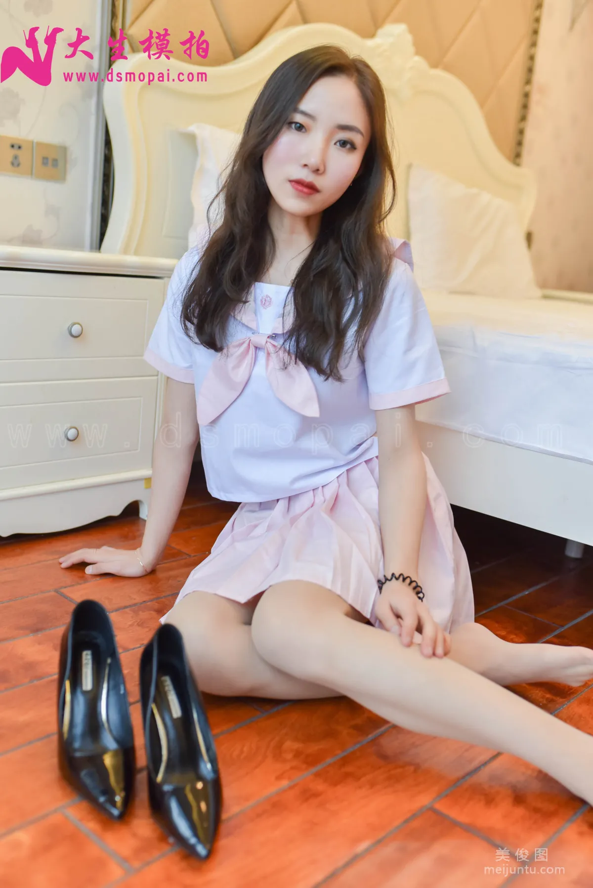 [DaSheng] No.107 Pink Student Uniform photo 18