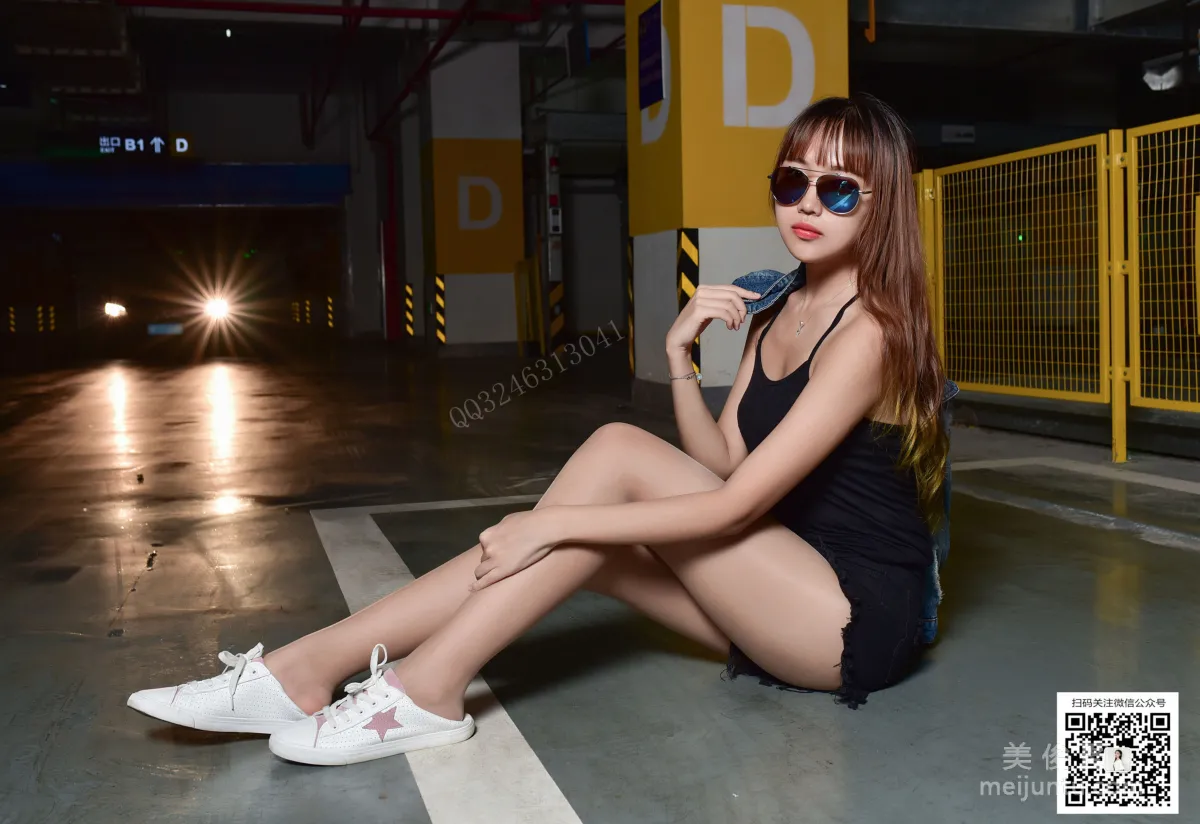 [DaSheng] No.080 Xiao Rui, Underground Garage Beautiful Stockings photo 13