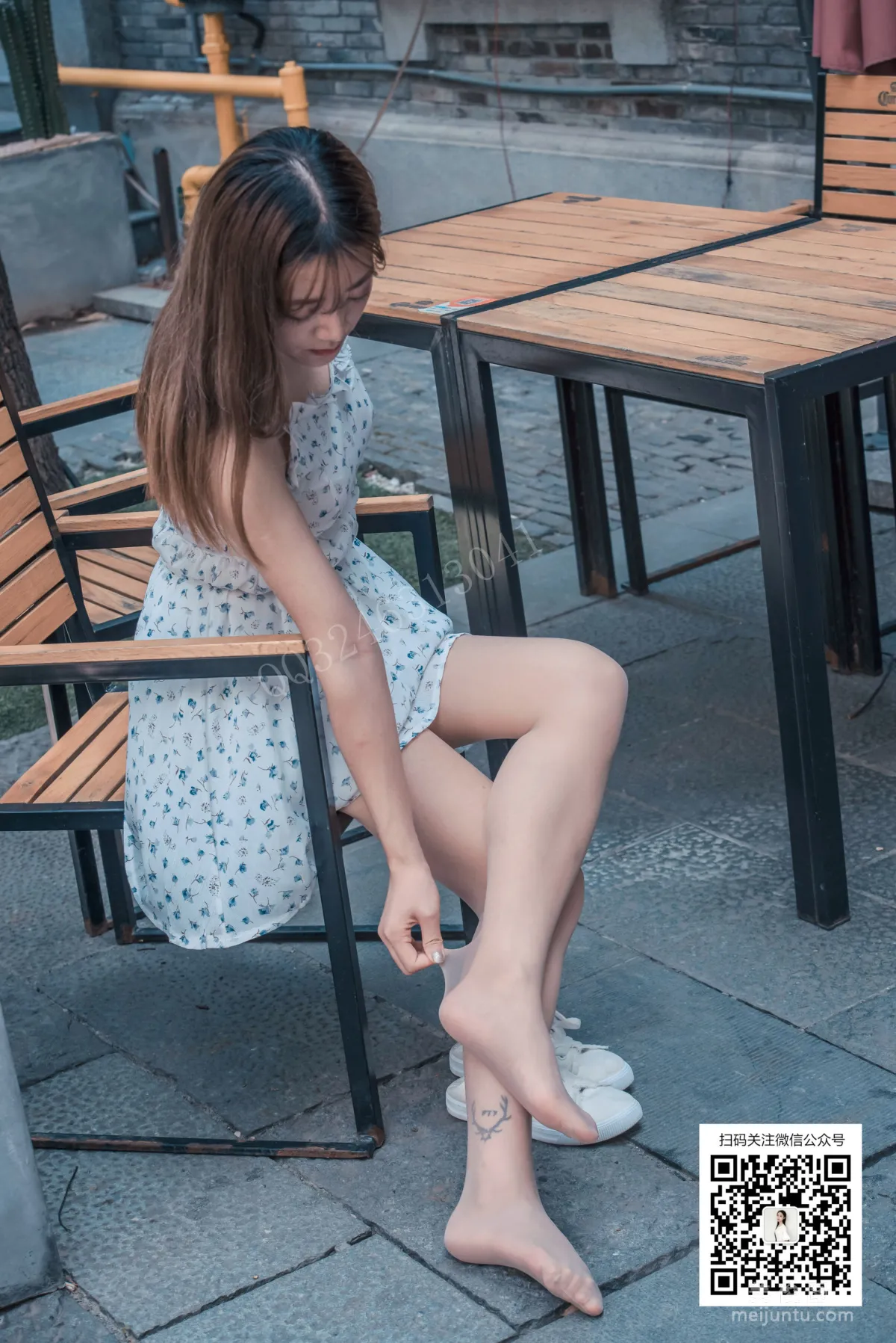 [DaSheng] No.071 Li Li, Dress and Sheer Stockings photo 45