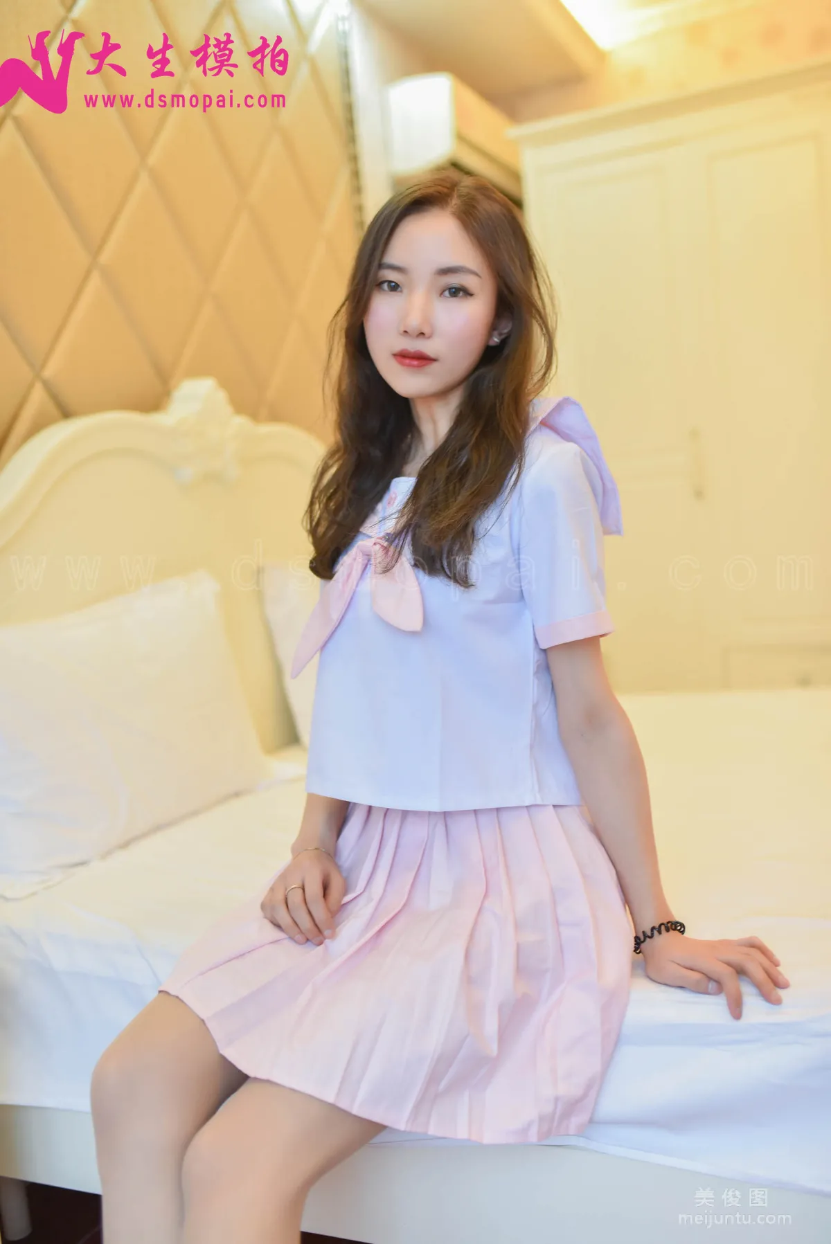 [DaSheng] No.107 Pink Student Uniform photo 2