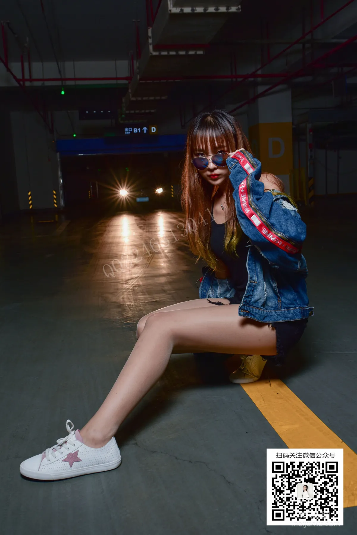 [DaSheng] No.080 Xiao Rui, Underground Garage Beautiful Stockings photo 2