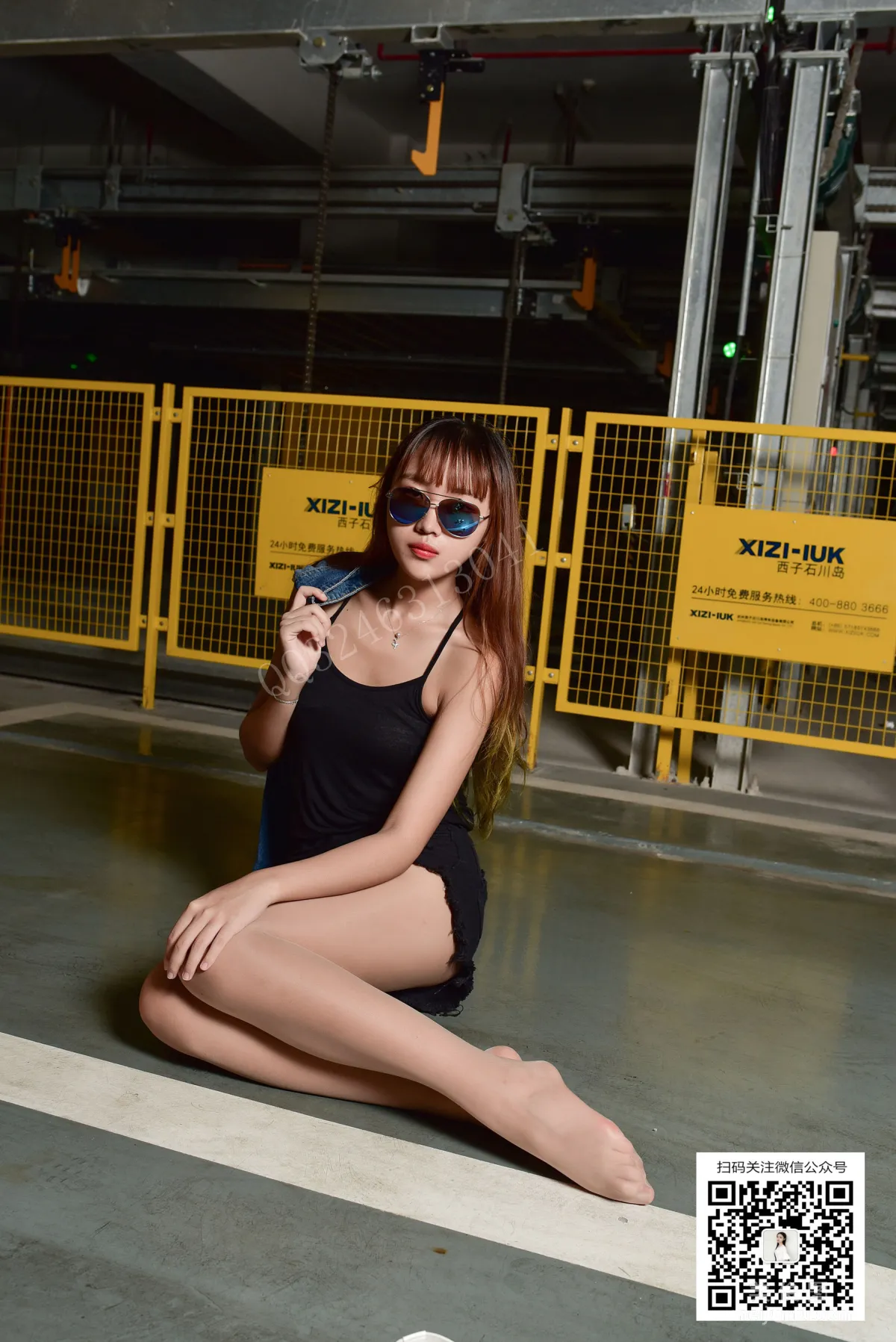 [DaSheng] No.080 Xiao Rui, Underground Garage Beautiful Stockings photo 18