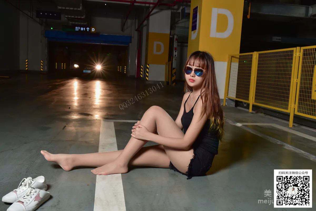 [DaSheng] No.080 Xiao Rui, Underground Garage Beautiful Stockings photo 23