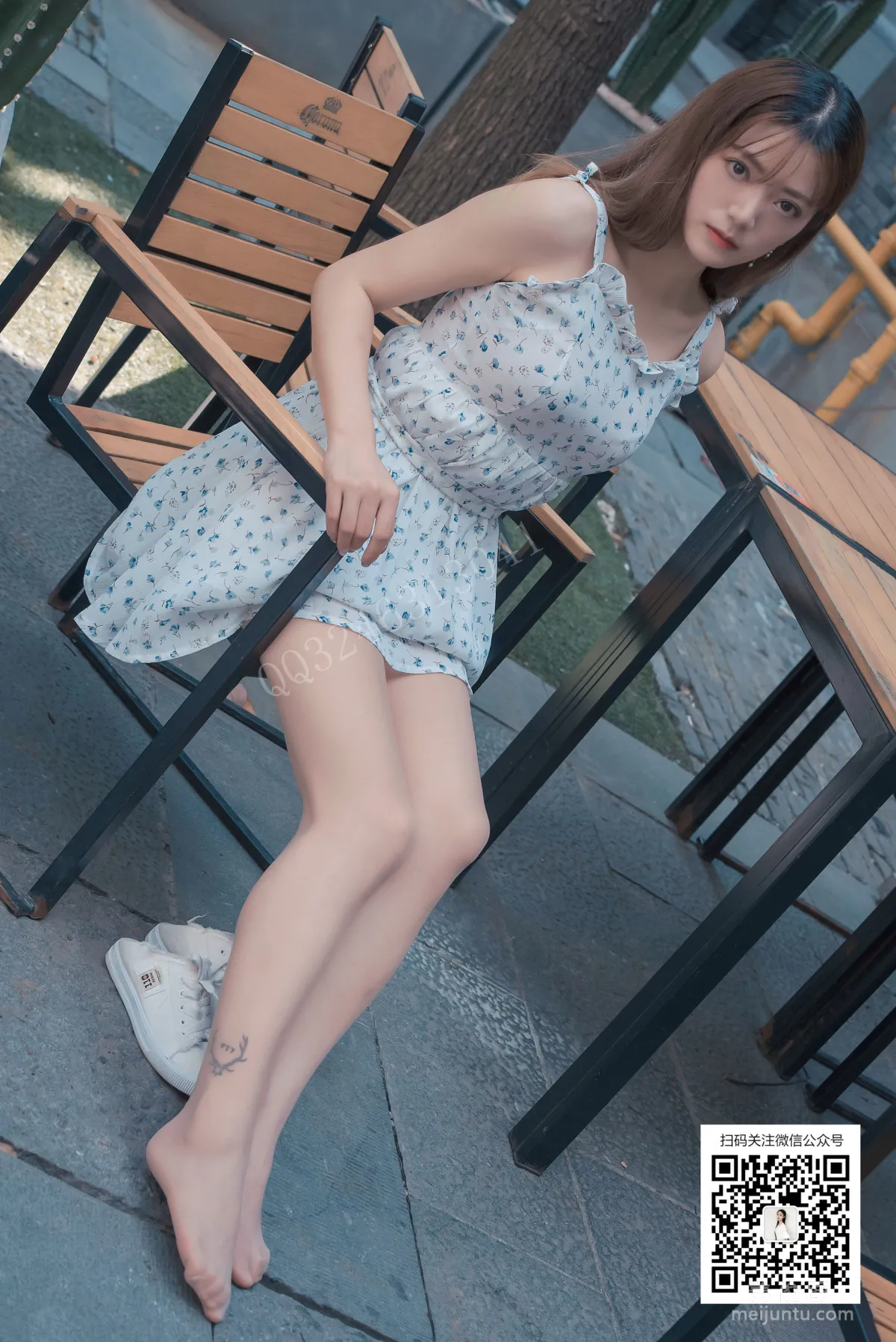 [DaSheng] No.071 Li Li, Dress and Sheer Stockings photo 42
