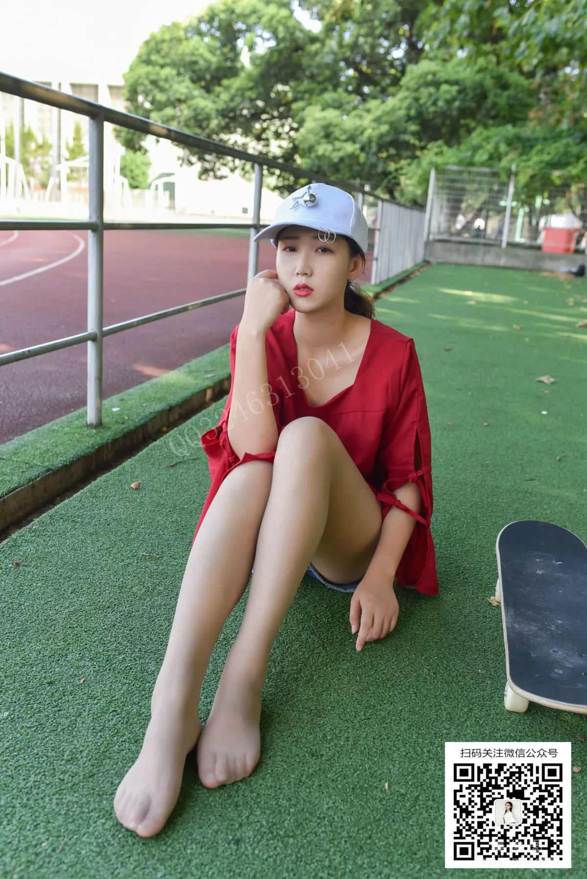 [DaSheng] No.078 Yue Yue, Wearing Stockings to Play on a Skateboard photo 30