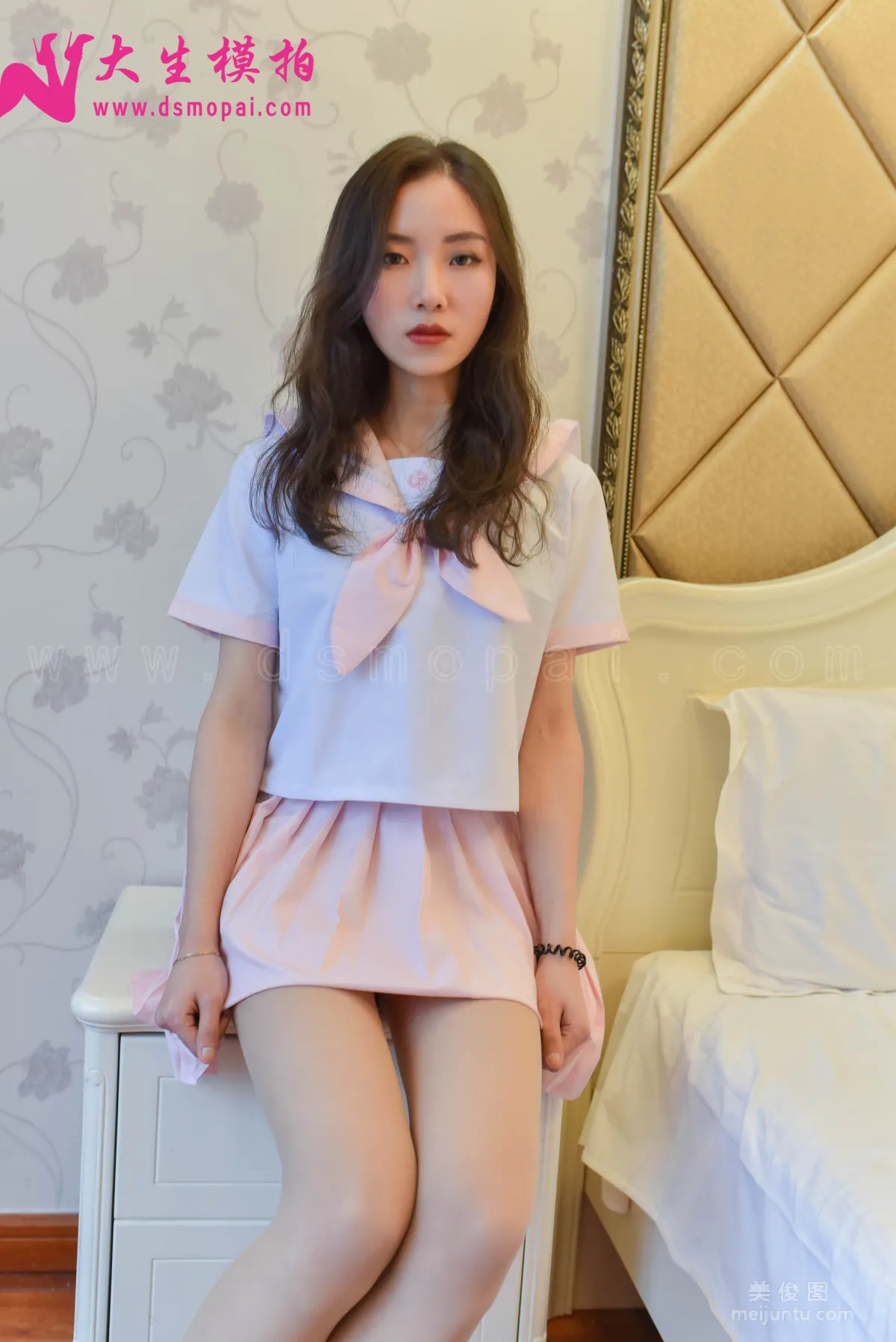 [DaSheng] No.107 Pink Student Uniform photo 38