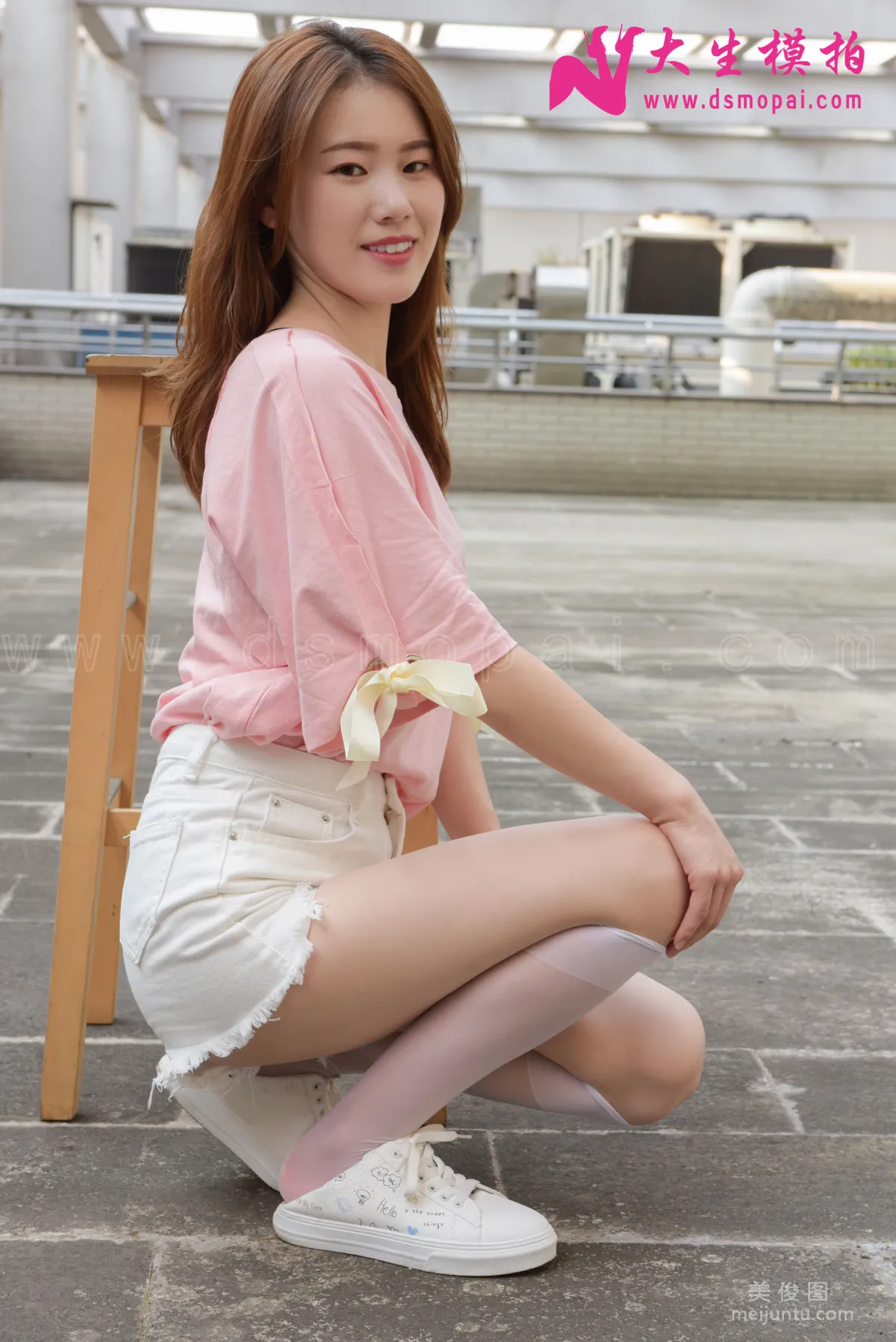 [DaSheng] No.143 Wen Jing, Douyin Internet Celebrity Stockings, Nude Stockings and White Stockings photo 20