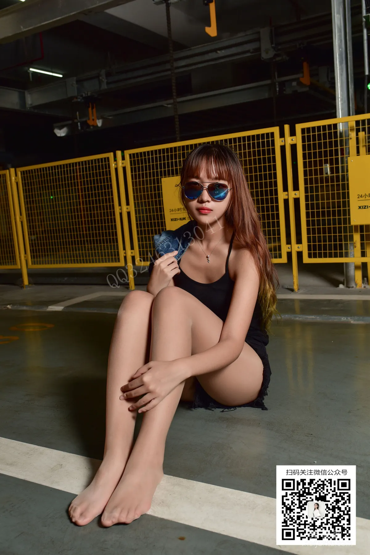 [DaSheng] No.080 Xiao Rui, Underground Garage Beautiful Stockings photo 15