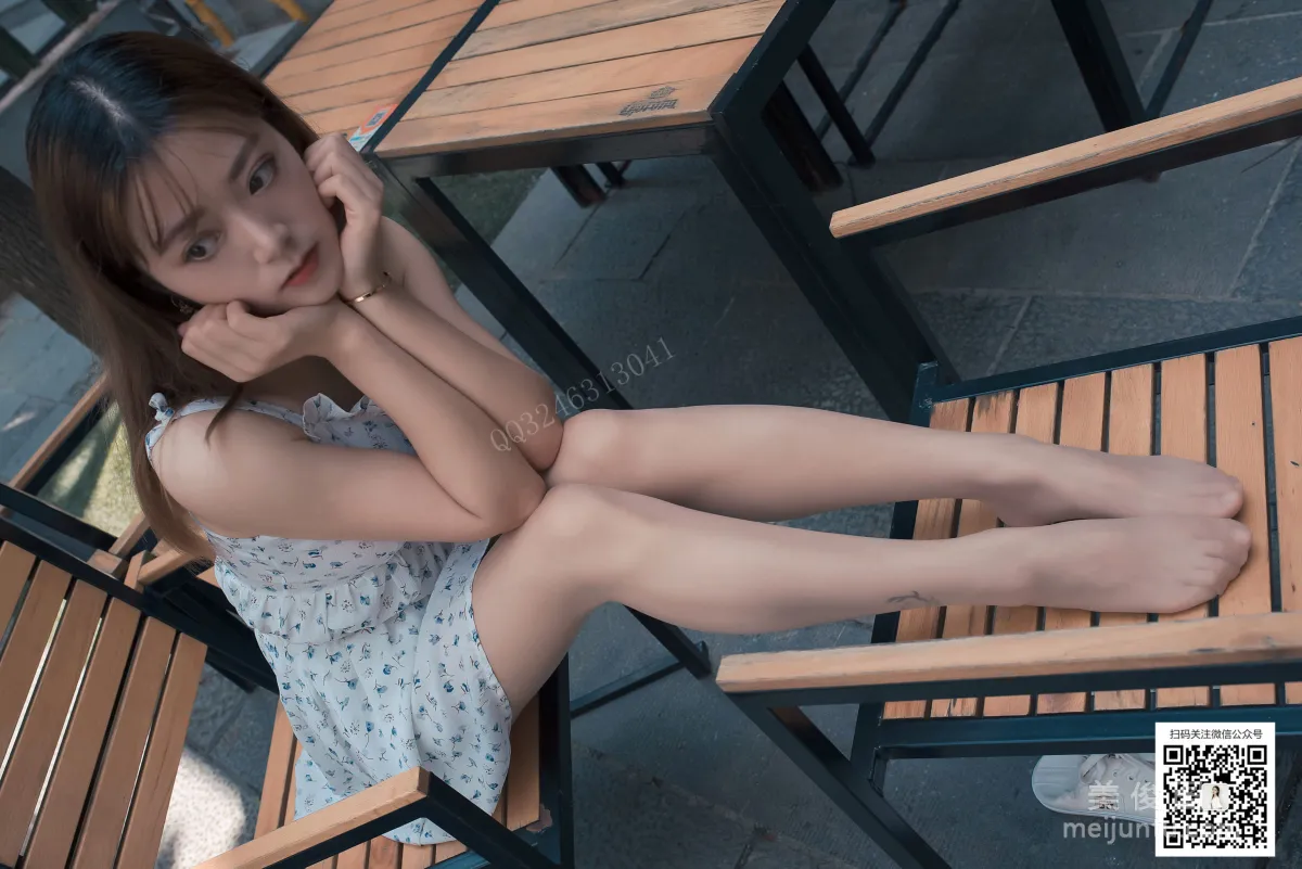 [DaSheng] No.071 Li Li, Dress and Sheer Stockings photo 37