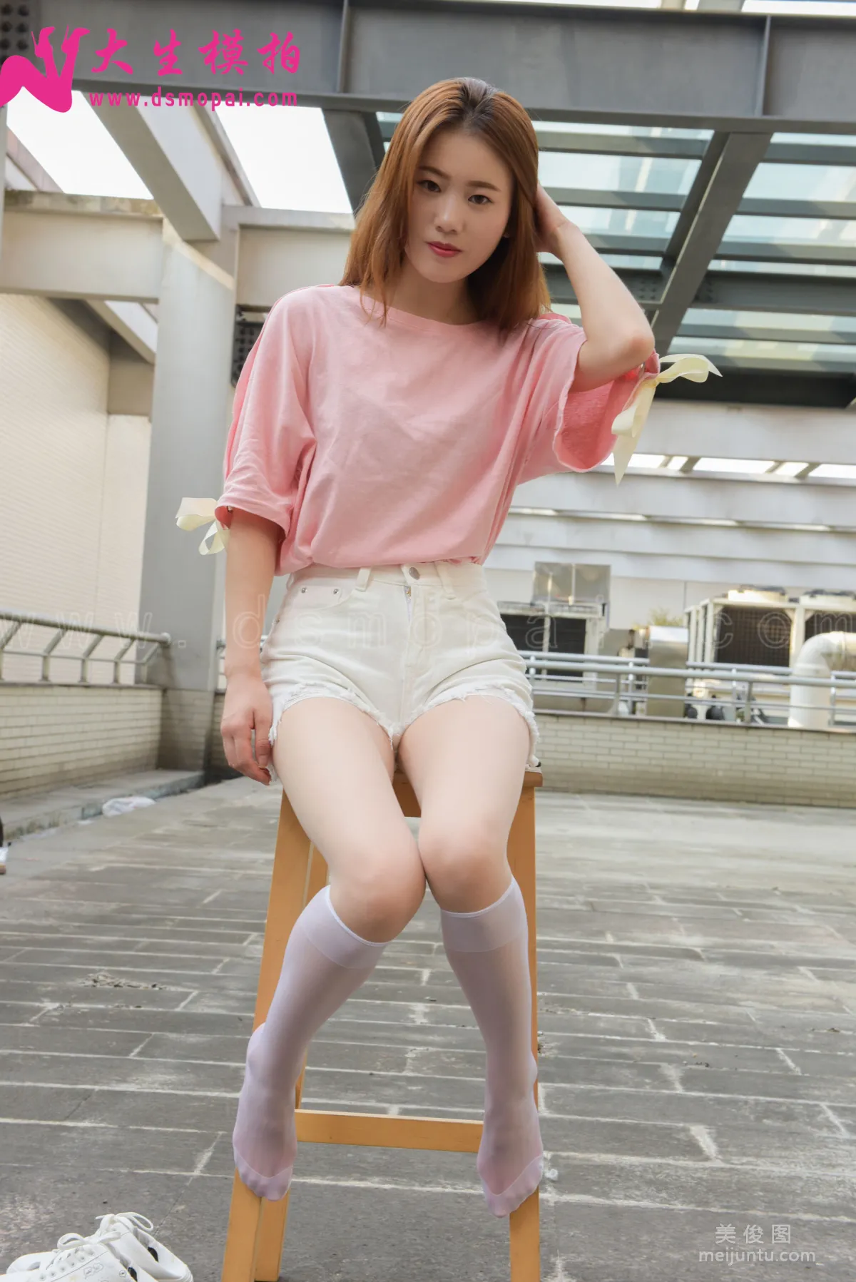 [DaSheng] No.143 Wen Jing, Douyin Internet Celebrity Stockings, Nude Stockings and White Stockings photo 13