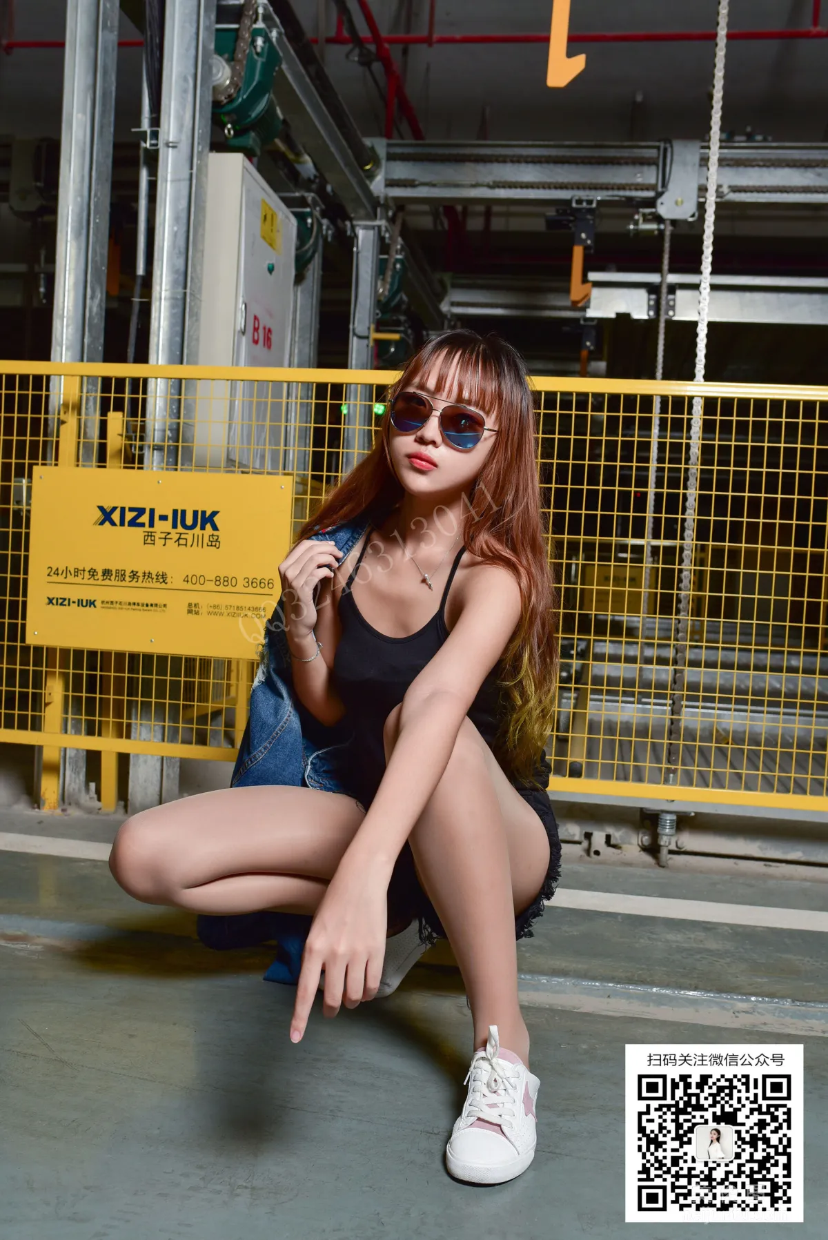 [DaSheng] No.080 Xiao Rui, Underground Garage Beautiful Stockings photo 30