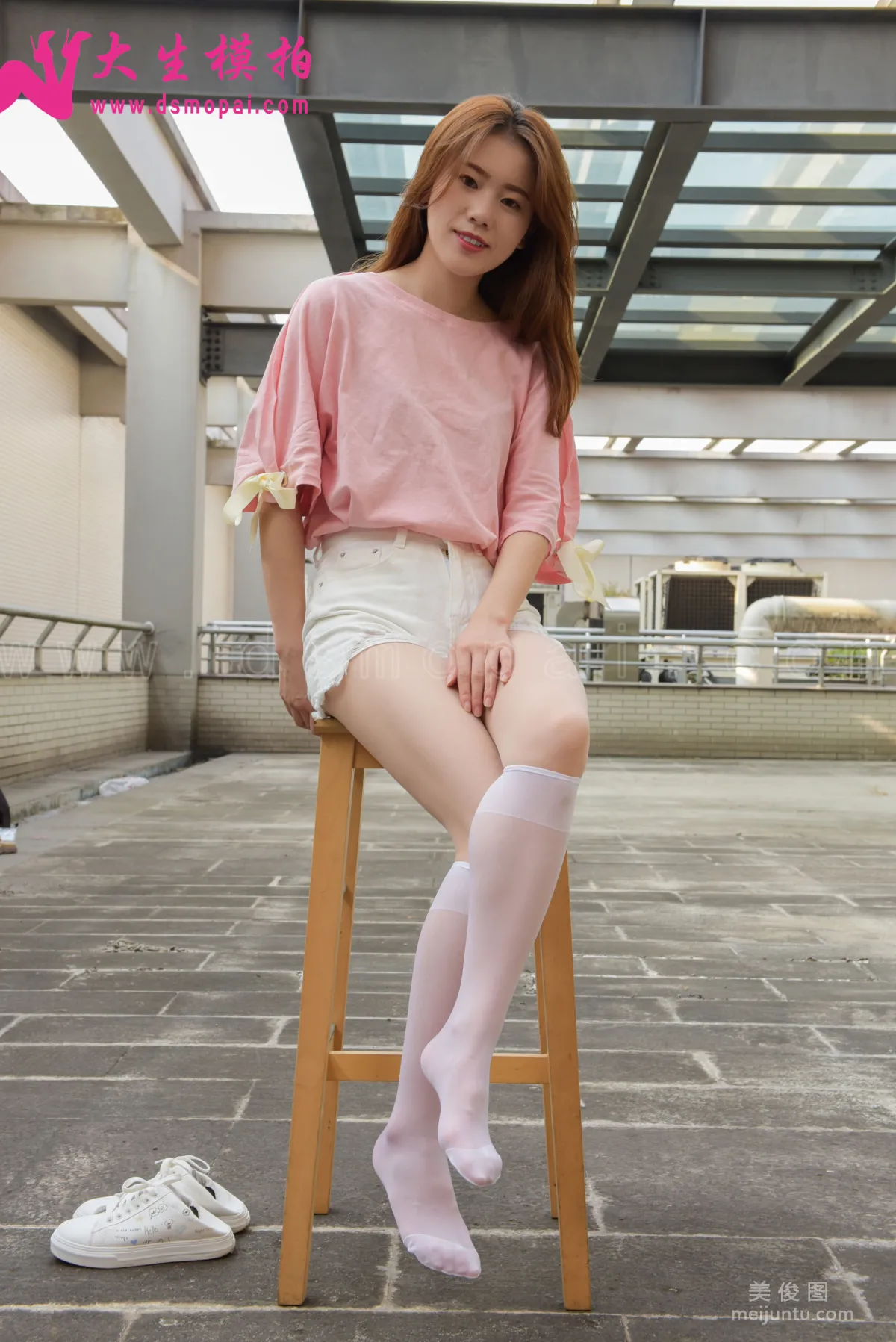 [DaSheng] No.143 Wen Jing, Douyin Internet Celebrity Stockings, Nude Stockings and White Stockings photo 17