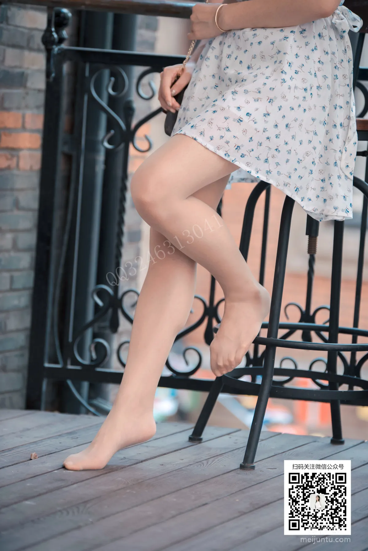 [DaSheng] No.071 Li Li, Dress and Sheer Stockings photo 17