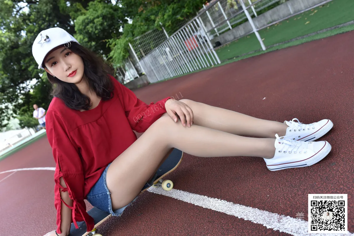 [DaSheng] No.078 Yue Yue, Wearing Stockings to Play on a Skateboard photo 6