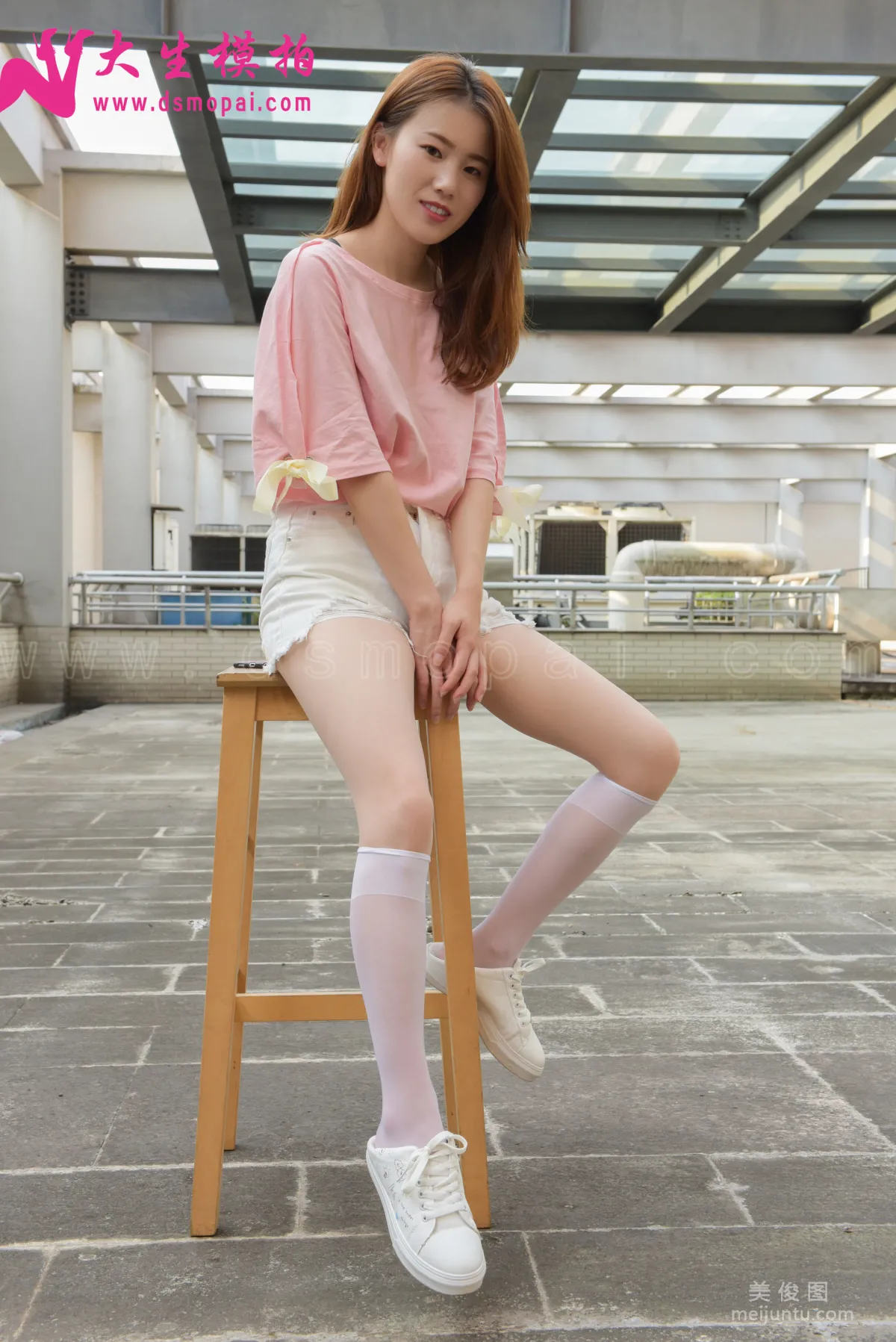 [DaSheng] No.143 Wen Jing, Douyin Internet Celebrity Stockings, Nude Stockings and White Stockings photo 24