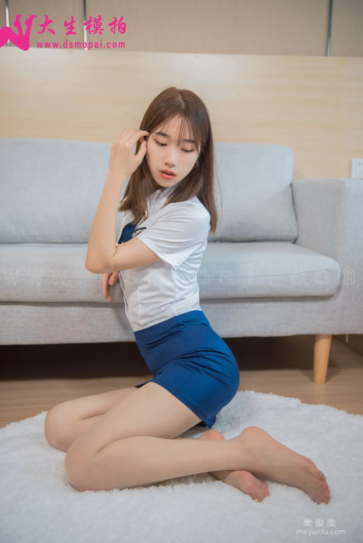 [DaSheng] No.128 Xiao Lu - Sheer Stockings Little Stewardess photo 9