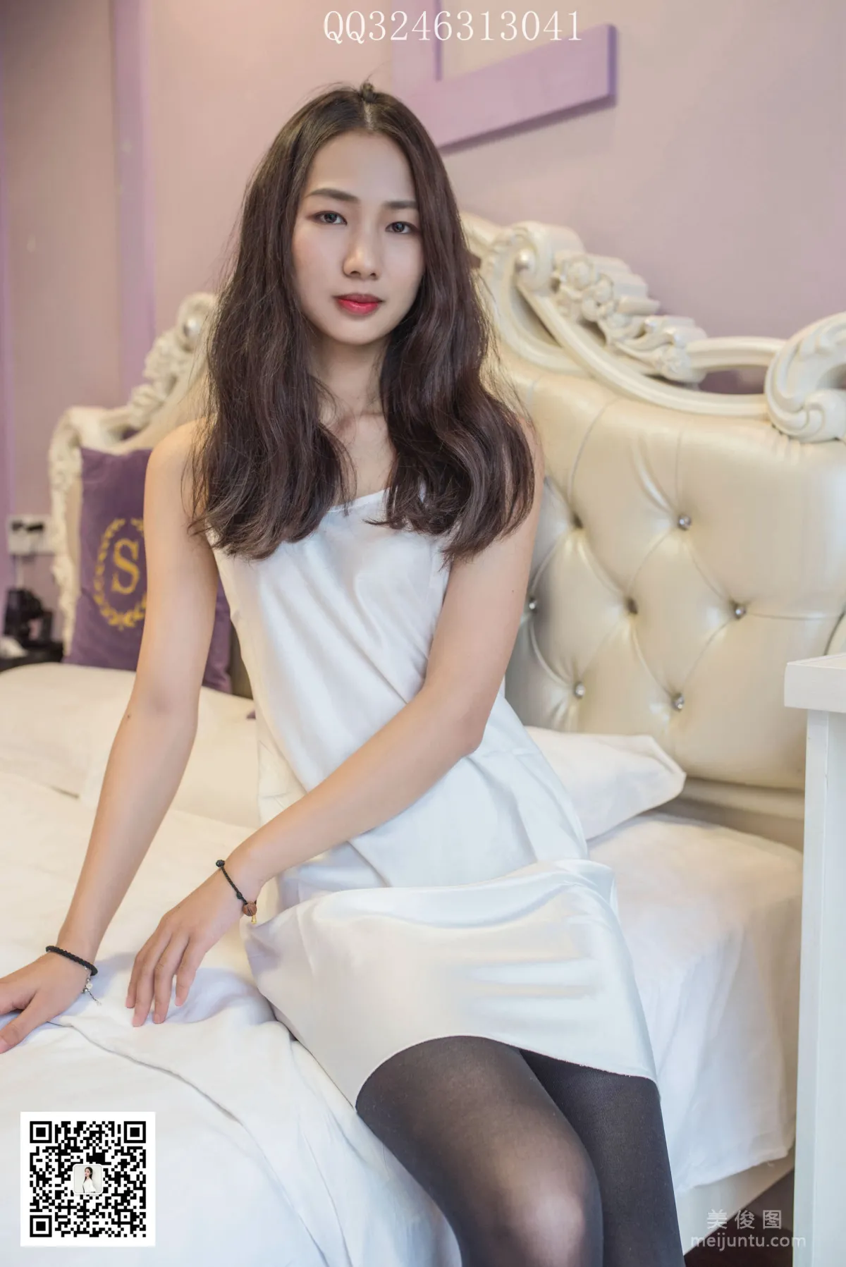 [DaSheng] No.098 Yi Yi, Home Thick Black Stockings photo 6