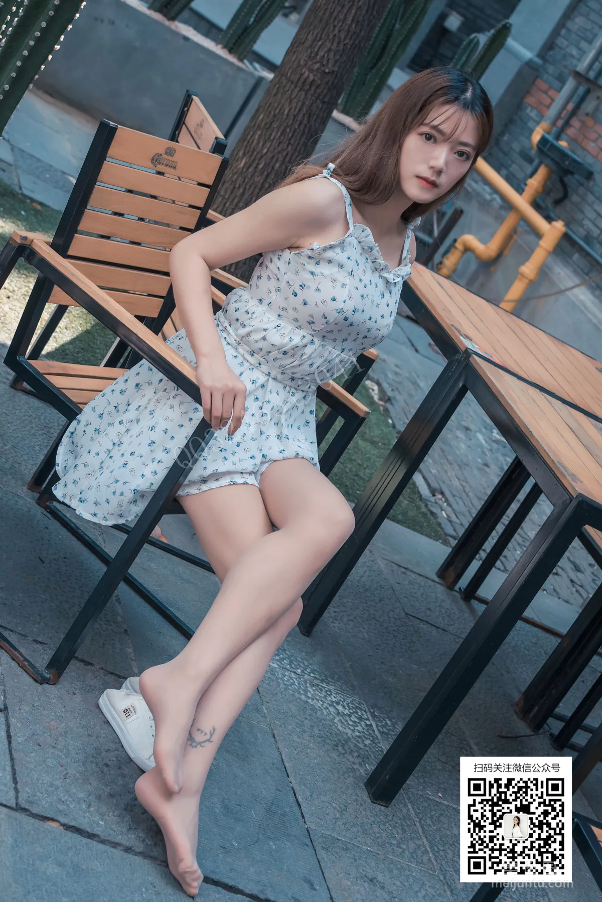 [DaSheng] No.071 Li Li, Dress and Sheer Stockings photo 43