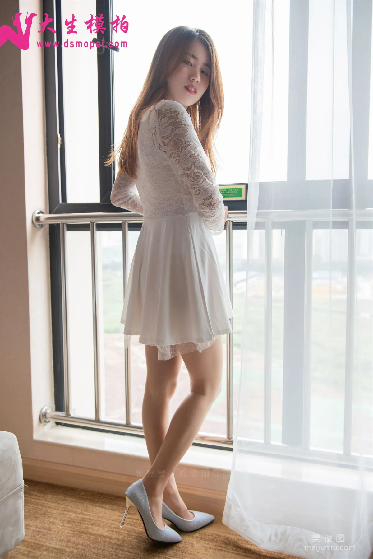 [DaSheng] No.171 Wen Jing - Elegant Dress and Flesh Stockings photo 11