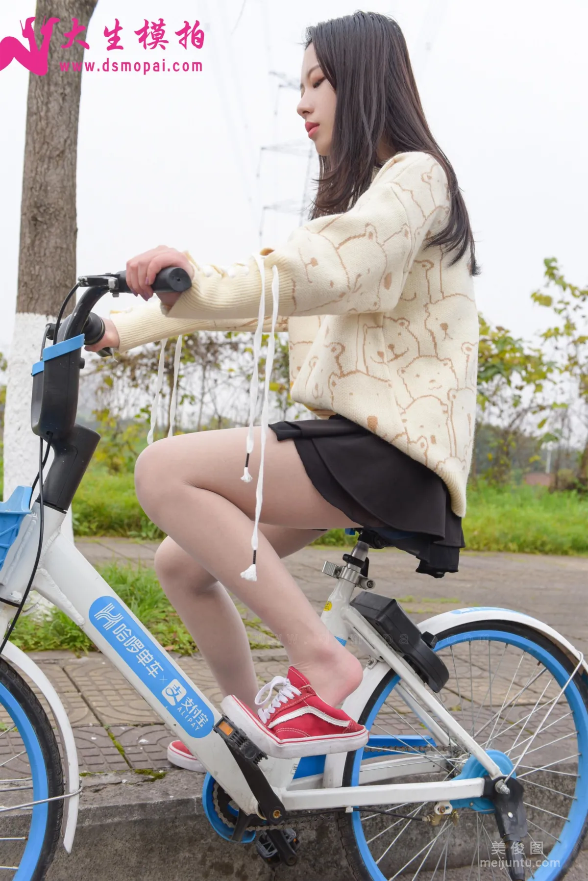 [大生模拍] No.172 青青 - 單車少女 7