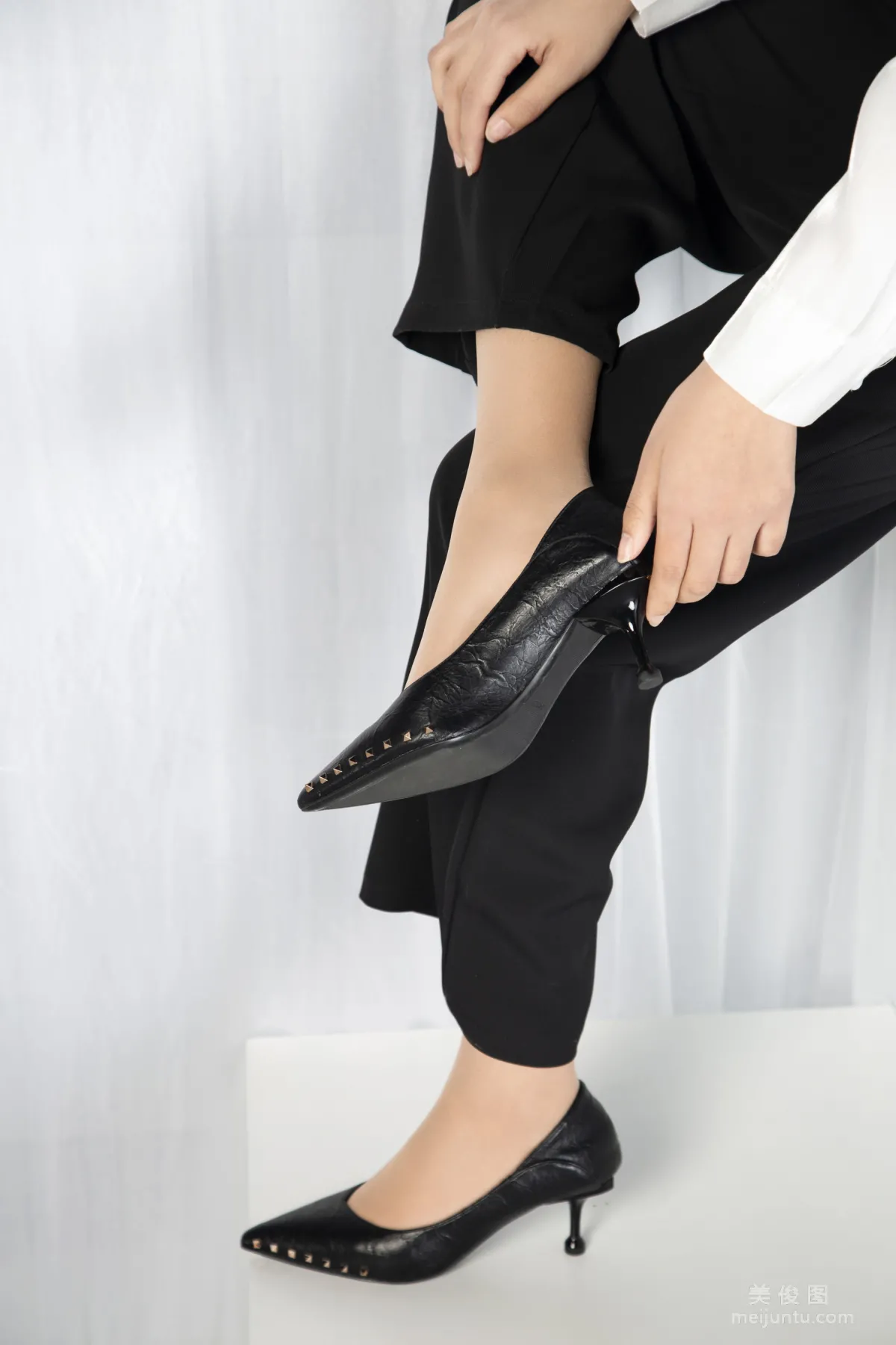 [Naisi] NO.033 Chen Jing, Wide-Leg Pants and Small Leather Shoes, Today's OL Commute photo 13