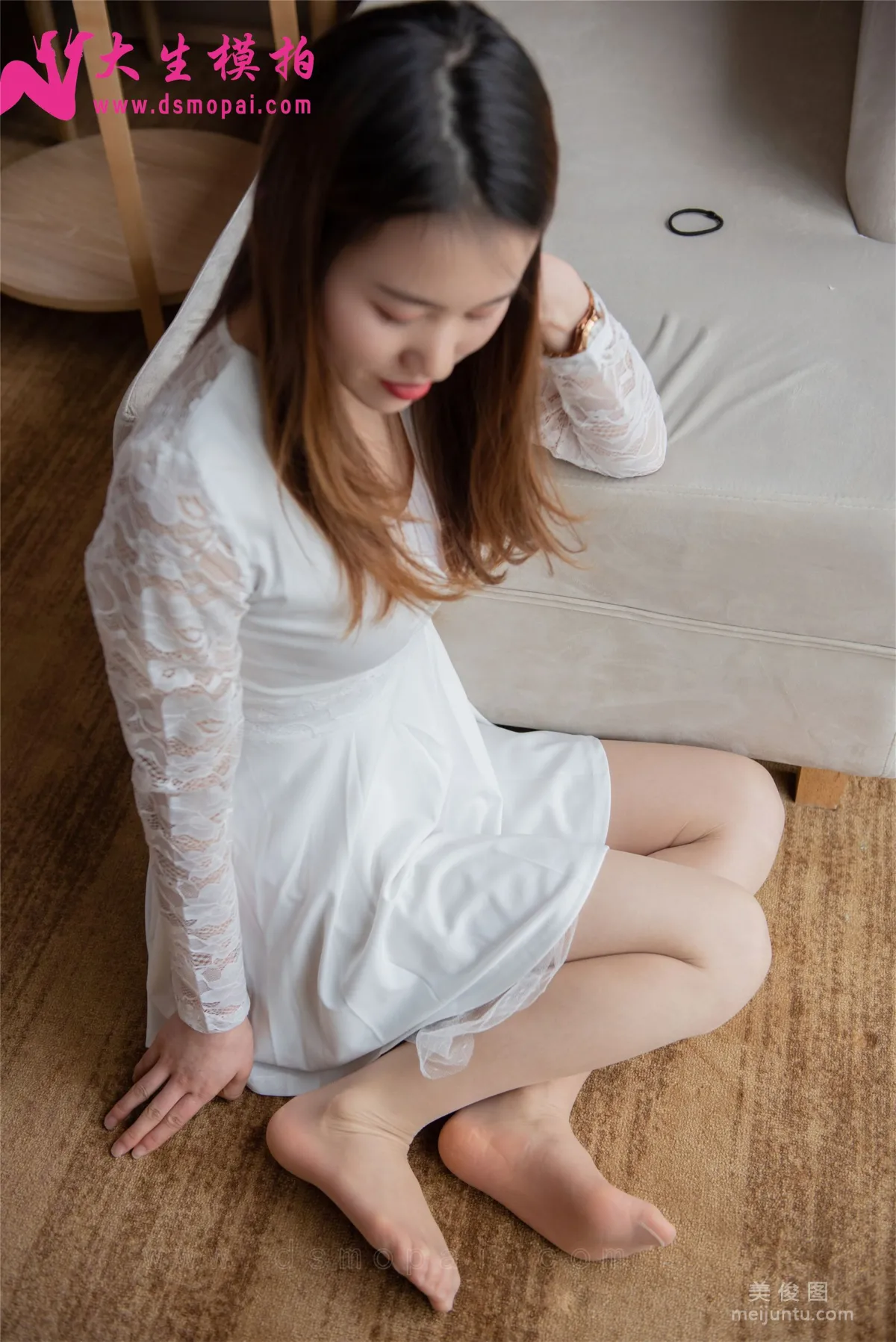 [DaSheng] No.171 Wen Jing - Elegant Dress and Flesh Stockings photo 35