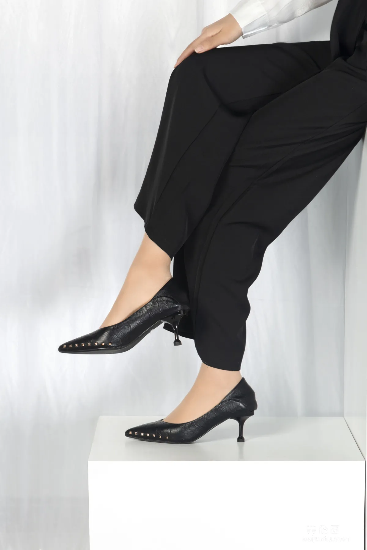 [Naisi] NO.033 Chen Jing, Wide-Leg Pants and Small Leather Shoes, Today's OL Commute photo 9