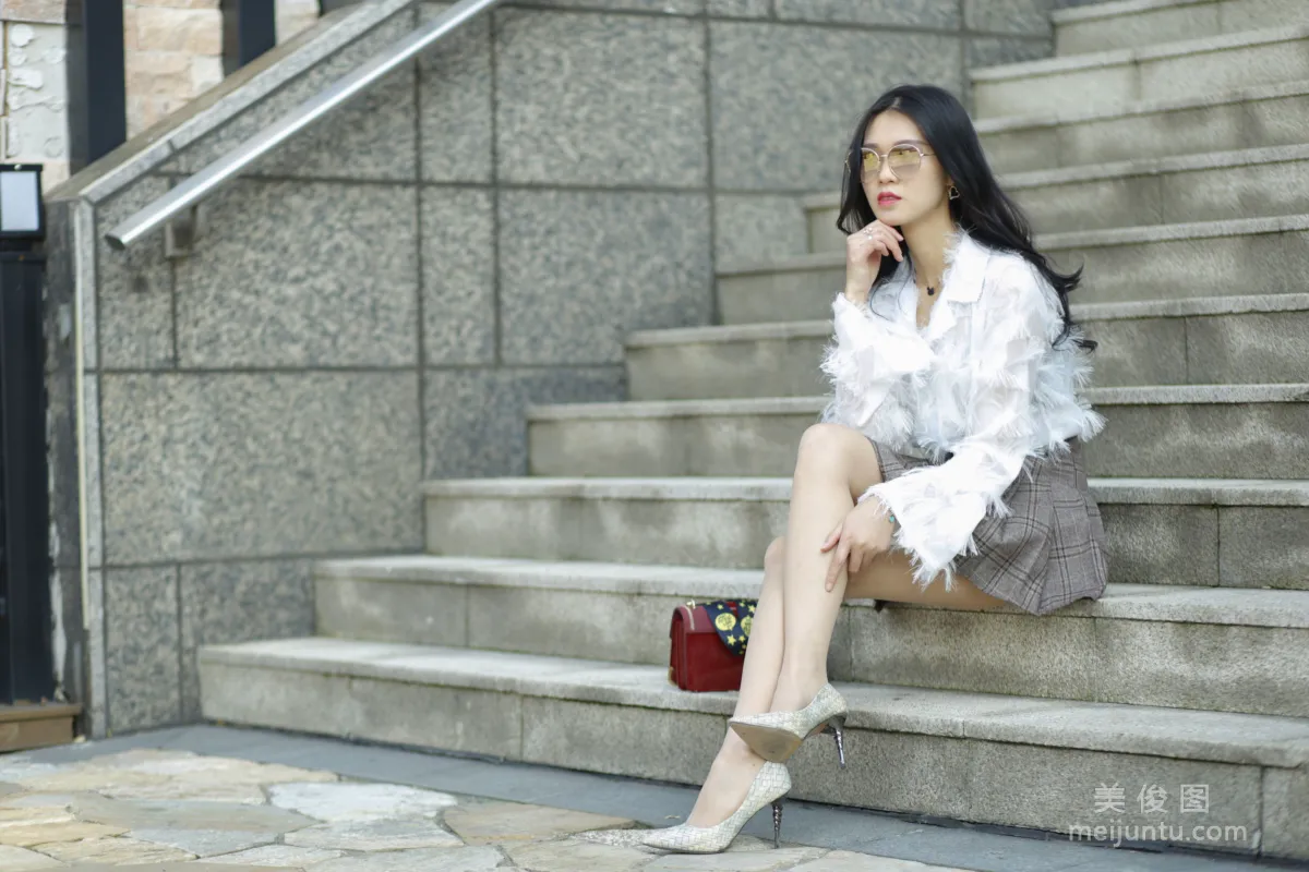 [Naisi] NO.082 Xiao Min - Woven Pattern High Heels photo 24