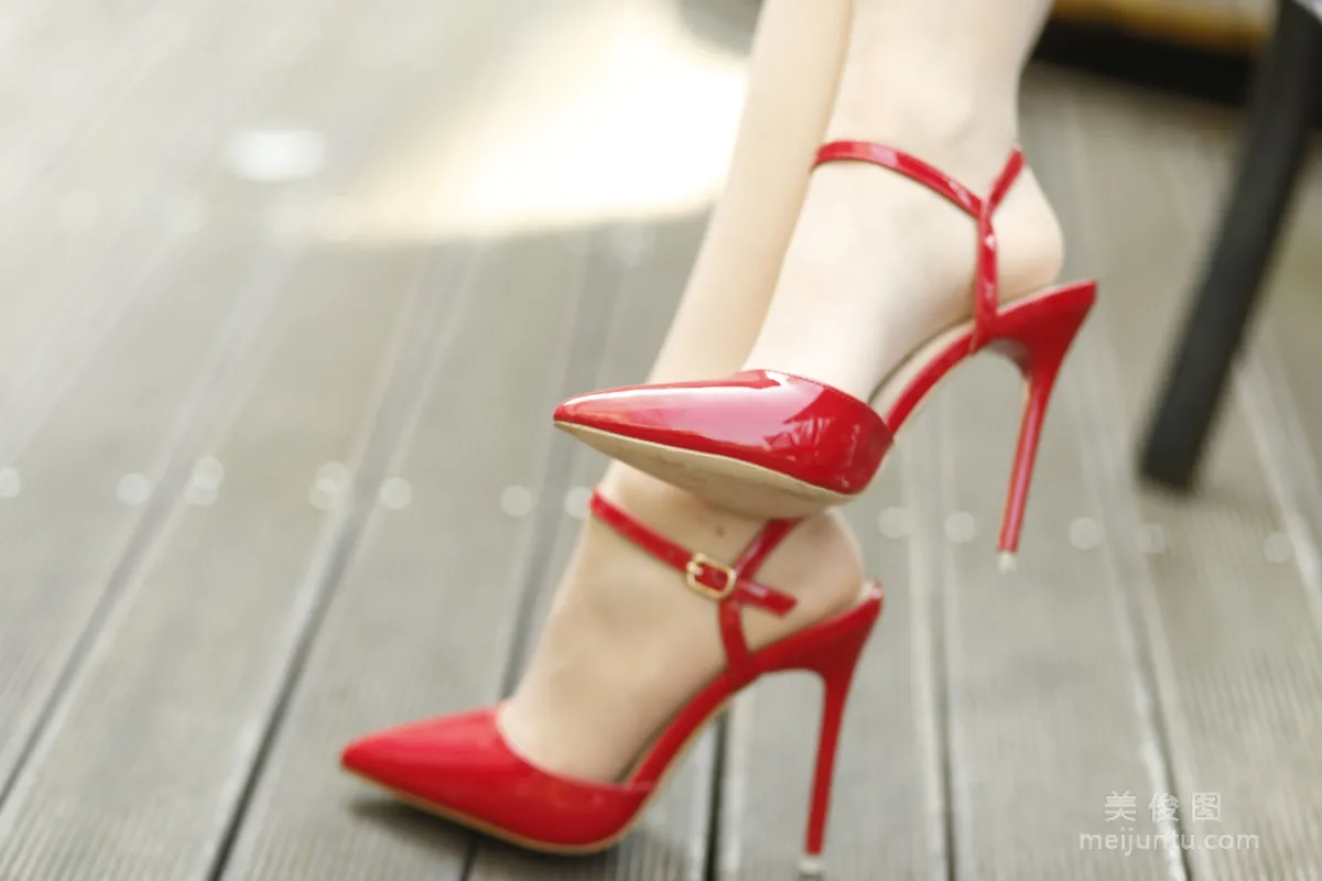 [Naisi] NO.070 Xiao Min - Pointed-Toe Red Flats photo 34