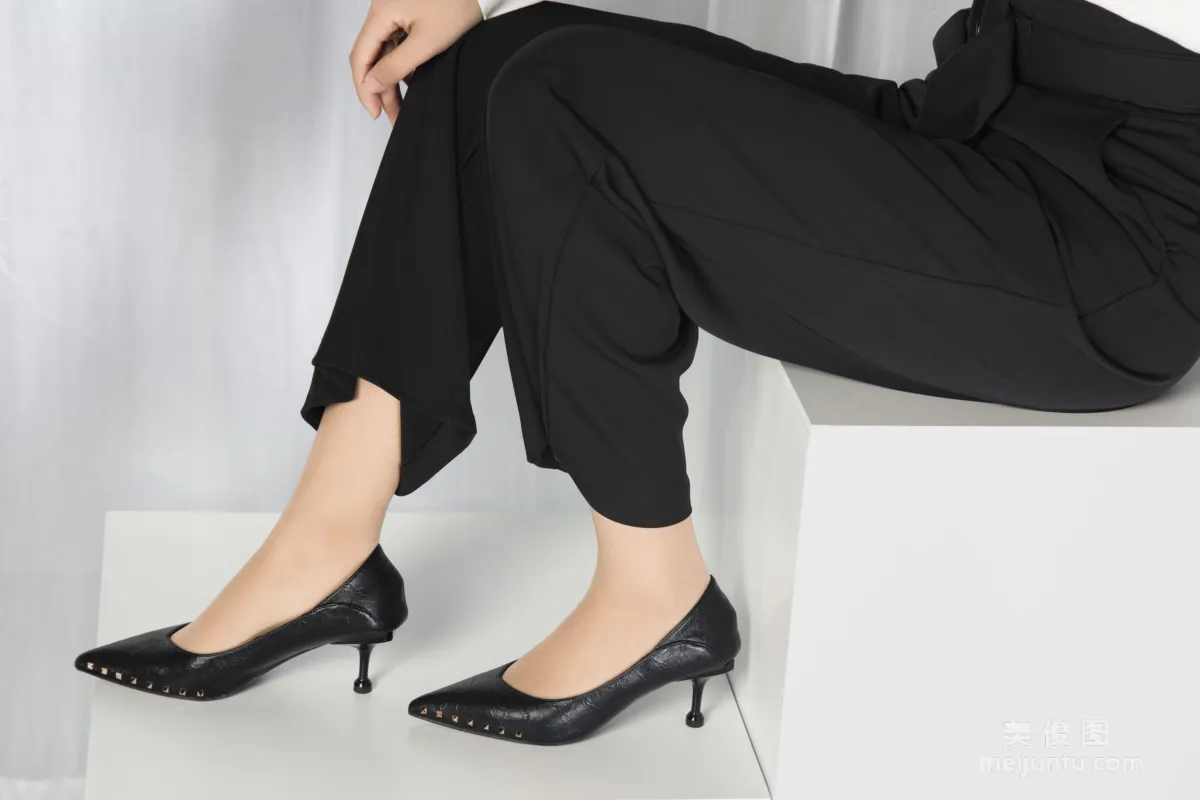 [Naisi] NO.033 Chen Jing, Wide-Leg Pants and Small Leather Shoes, Today's OL Commute photo 21