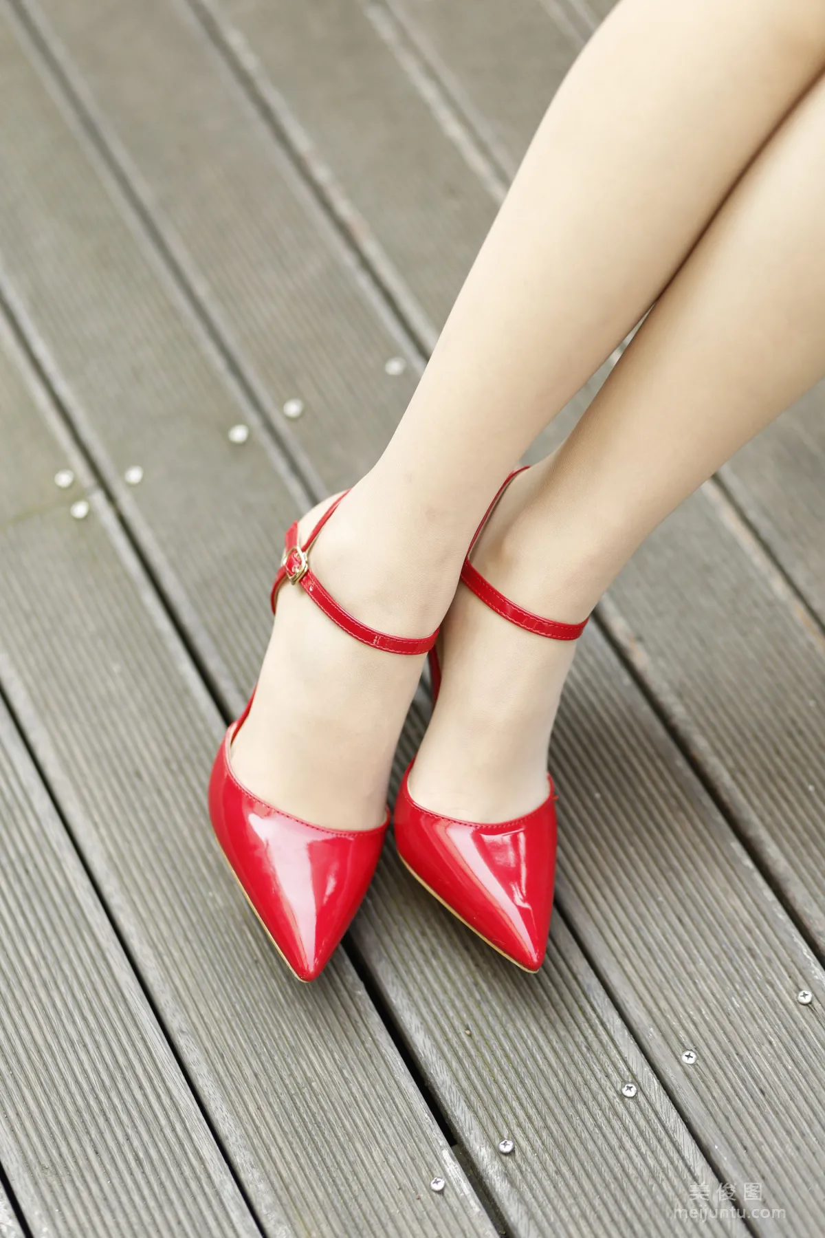 [Naisi] NO.070 Xiao Min - Pointed-Toe Red Flats photo 35