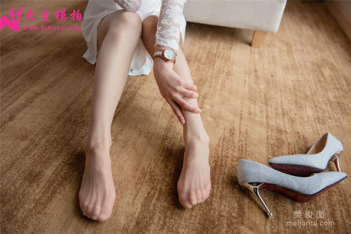[DaSheng] No.171 Wen Jing - Elegant Dress and Flesh Stockings photo 41