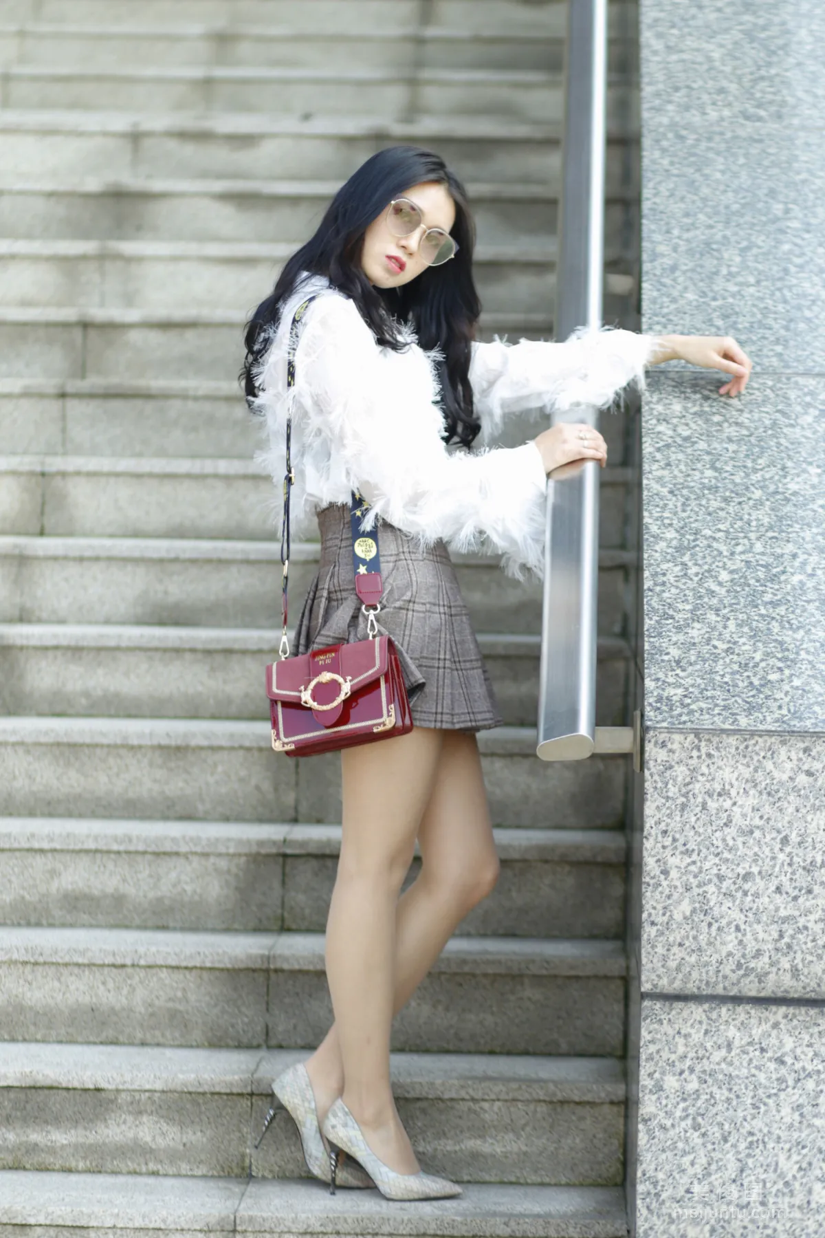 [Naisi] NO.082 Xiao Min - Woven Pattern High Heels photo 13