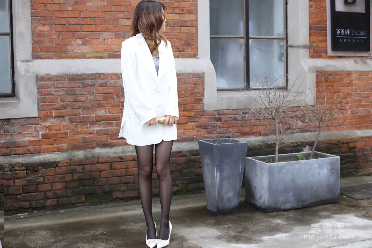 [Naisi] NO.100 Gao Gao - Black and White Perfect Match photo 22