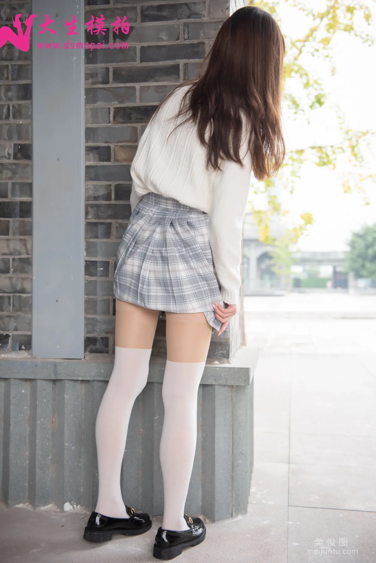 [DaSheng] No.160 Xuan Xuan - JK Spliced Stockings photo 39