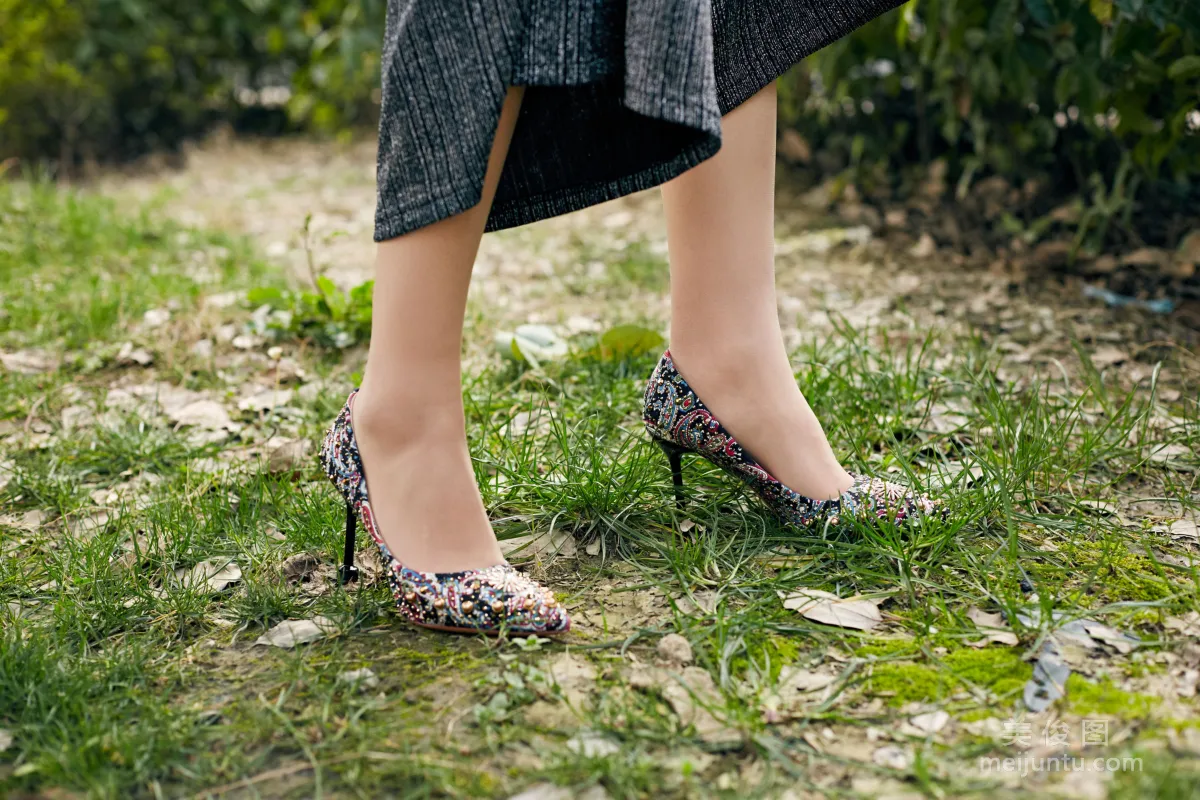 [Naisi] NO.019 Chen Jing, Going Out for a Spring Walk, Together with Me photo 33