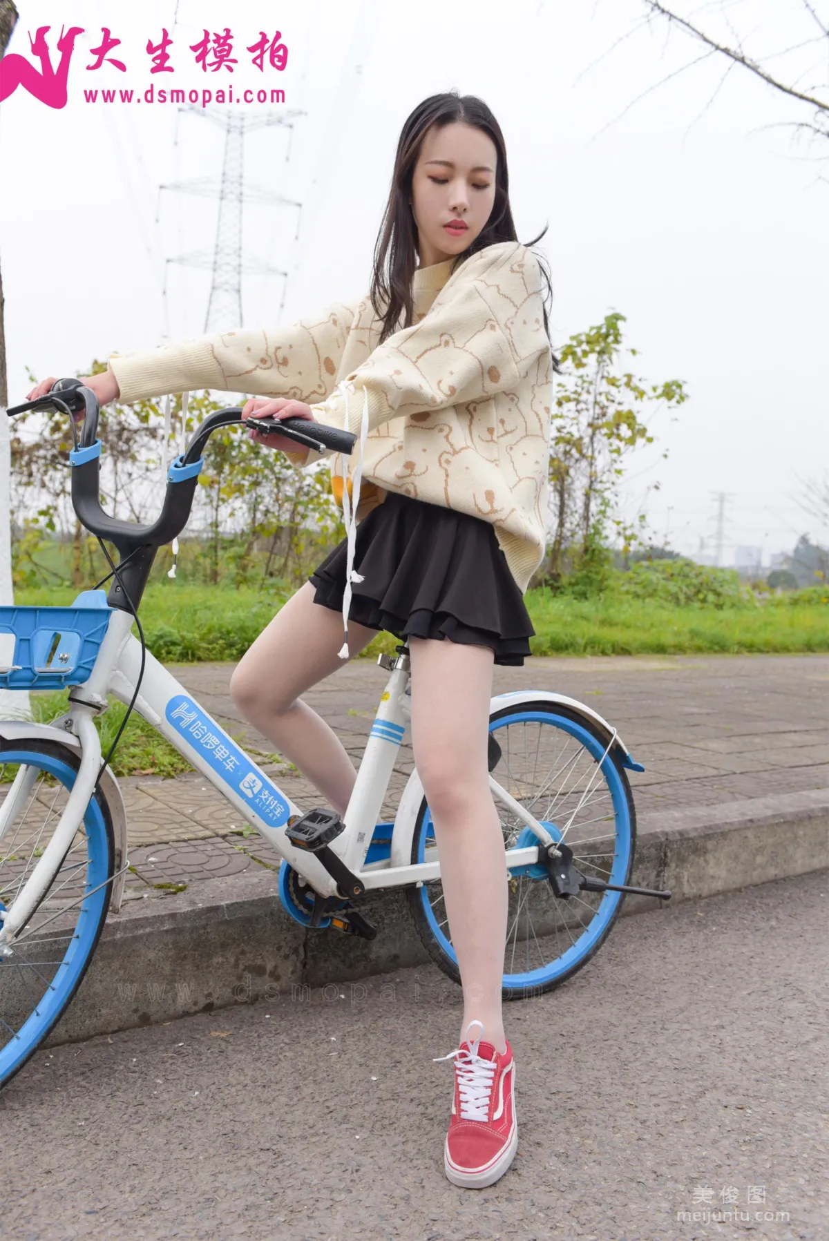 [大生模拍] No.172 青青 - 單車少女 1