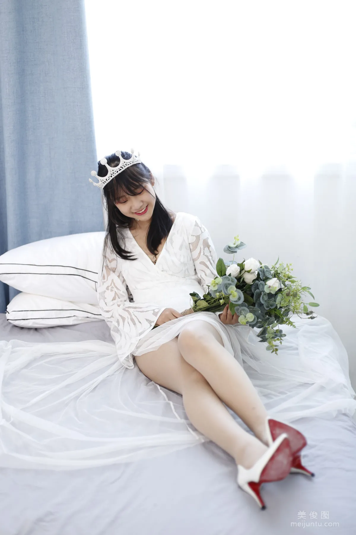 [Naisi] NO.089 Dan Baifen - Light Sheer Chiffon Dress photo 8